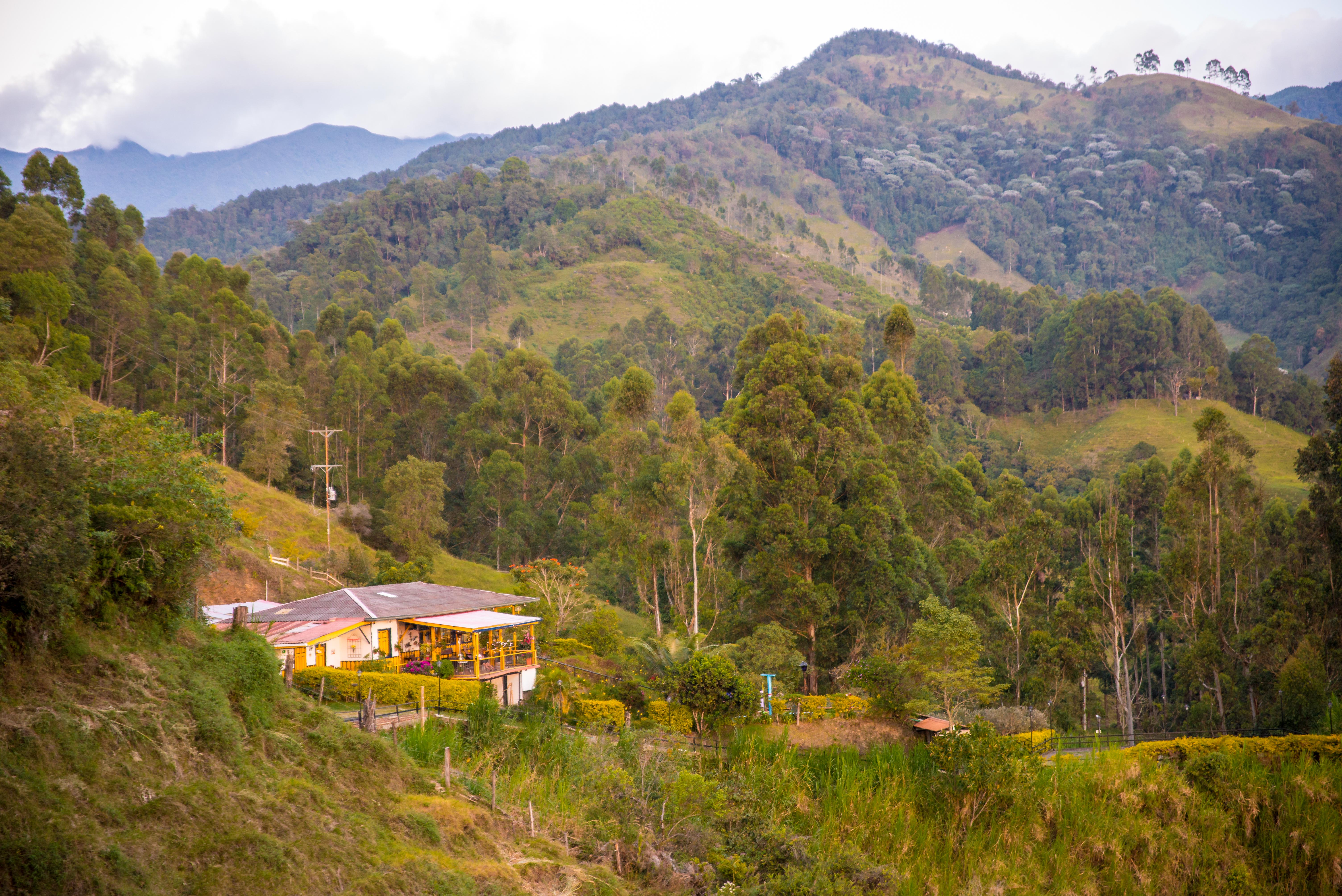 Salento Mirador Alto de la Cruz Village Colombie Quindío Blog Voyage