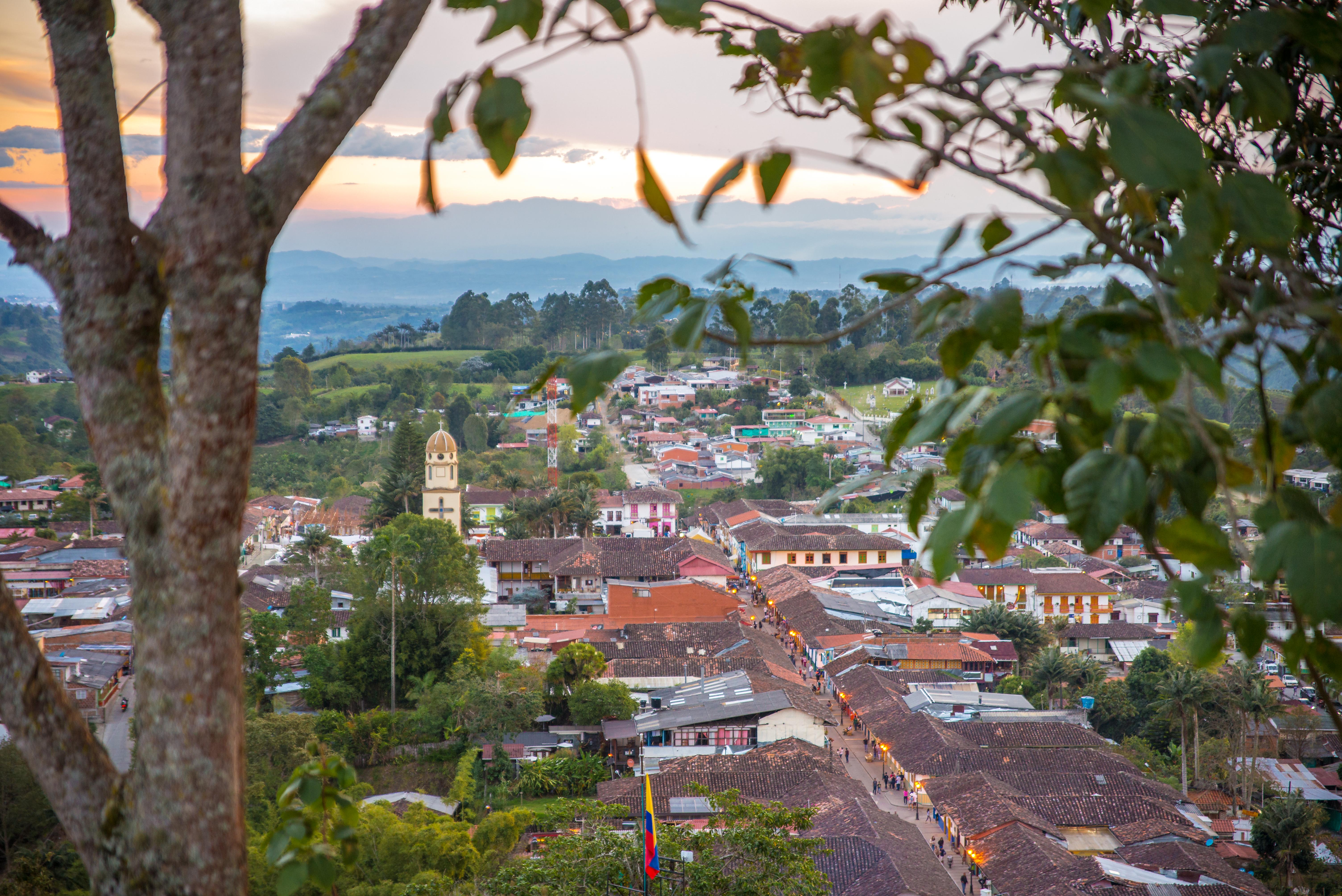 Salento Mirador Alto de la Cruz Village Colombie Quindío Blog Voyage