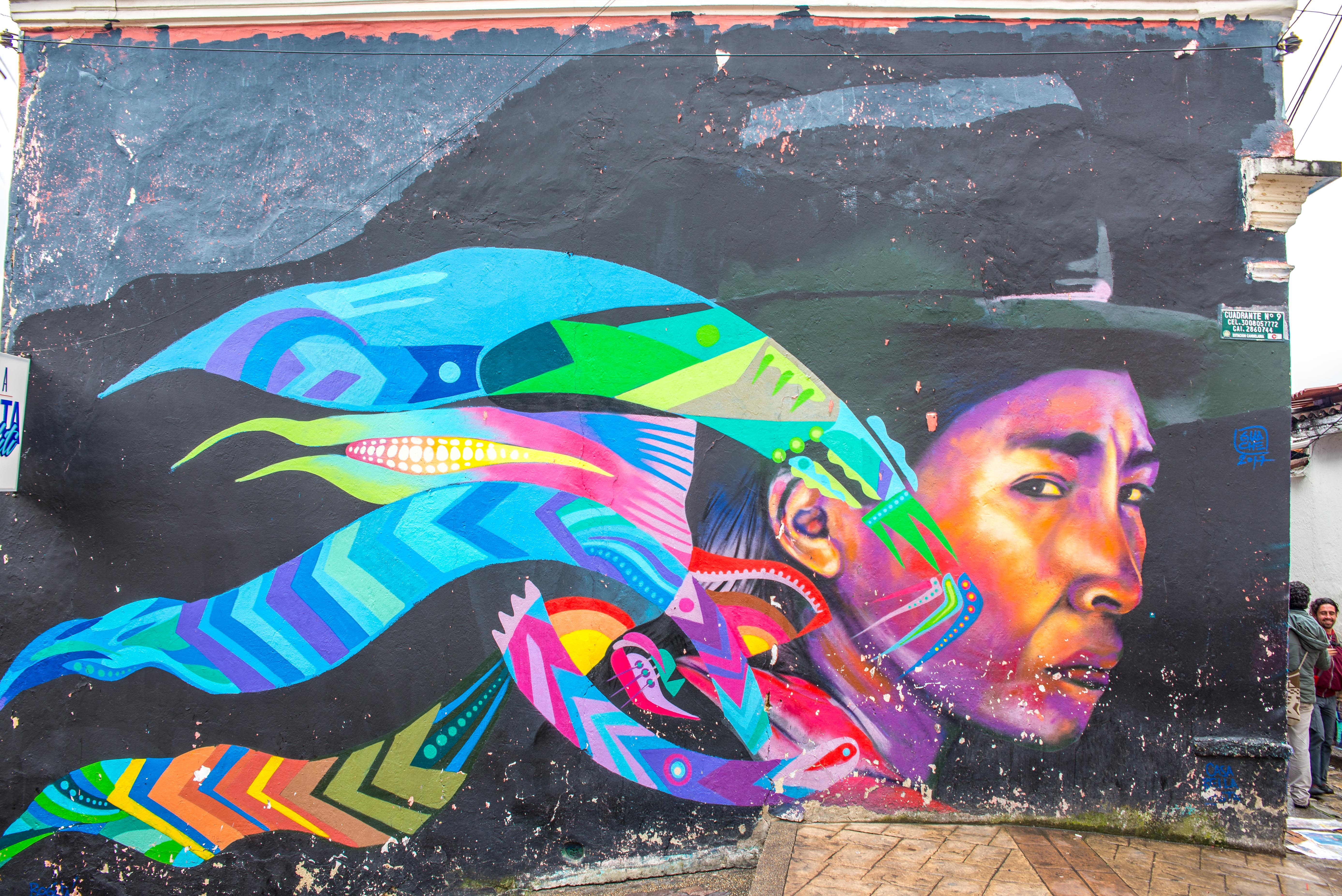 Street Art à Bogota Colombie Blog Voyage Icietlabas