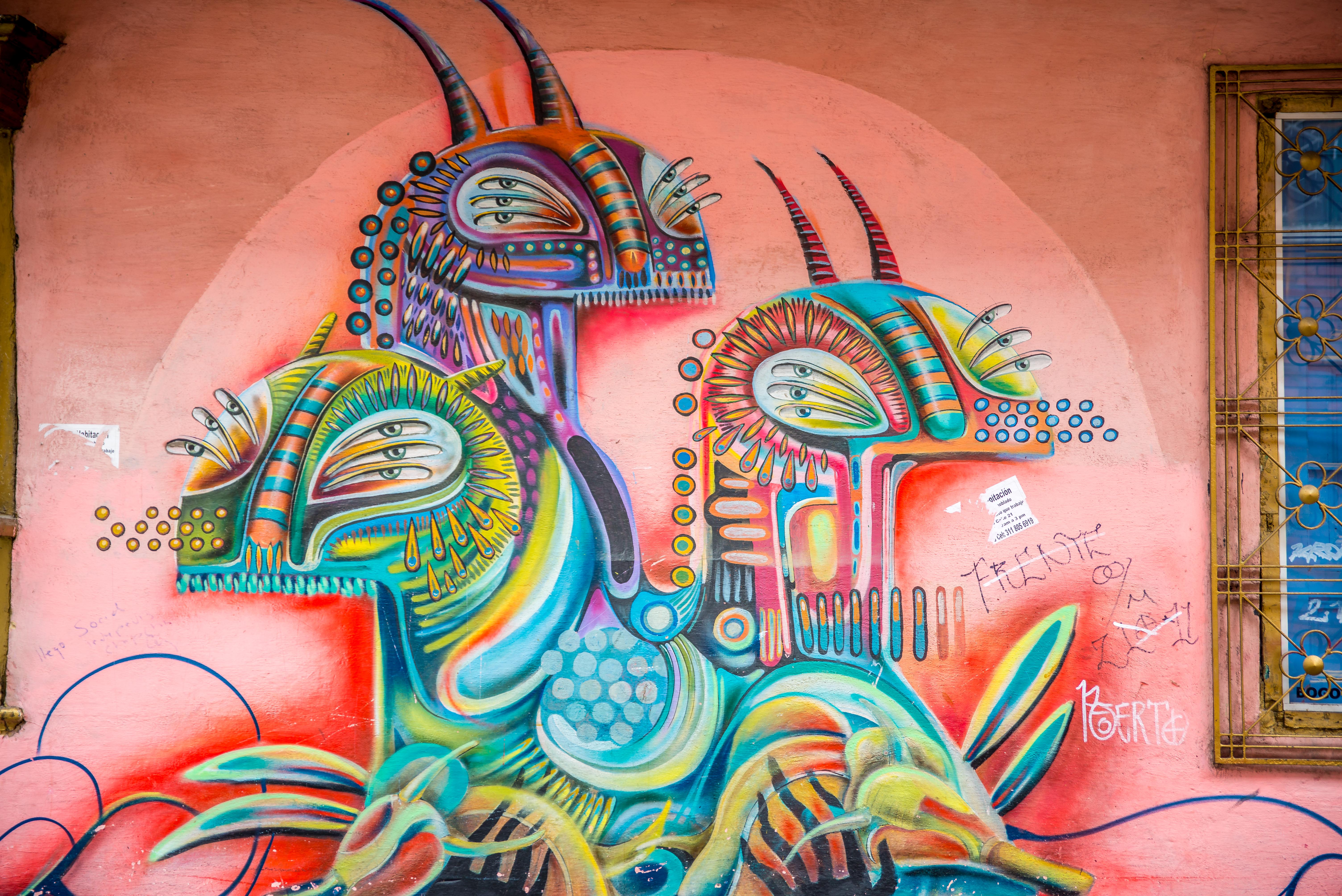 Street Art à Bogota Colombie Blog Voyage Icietlabas