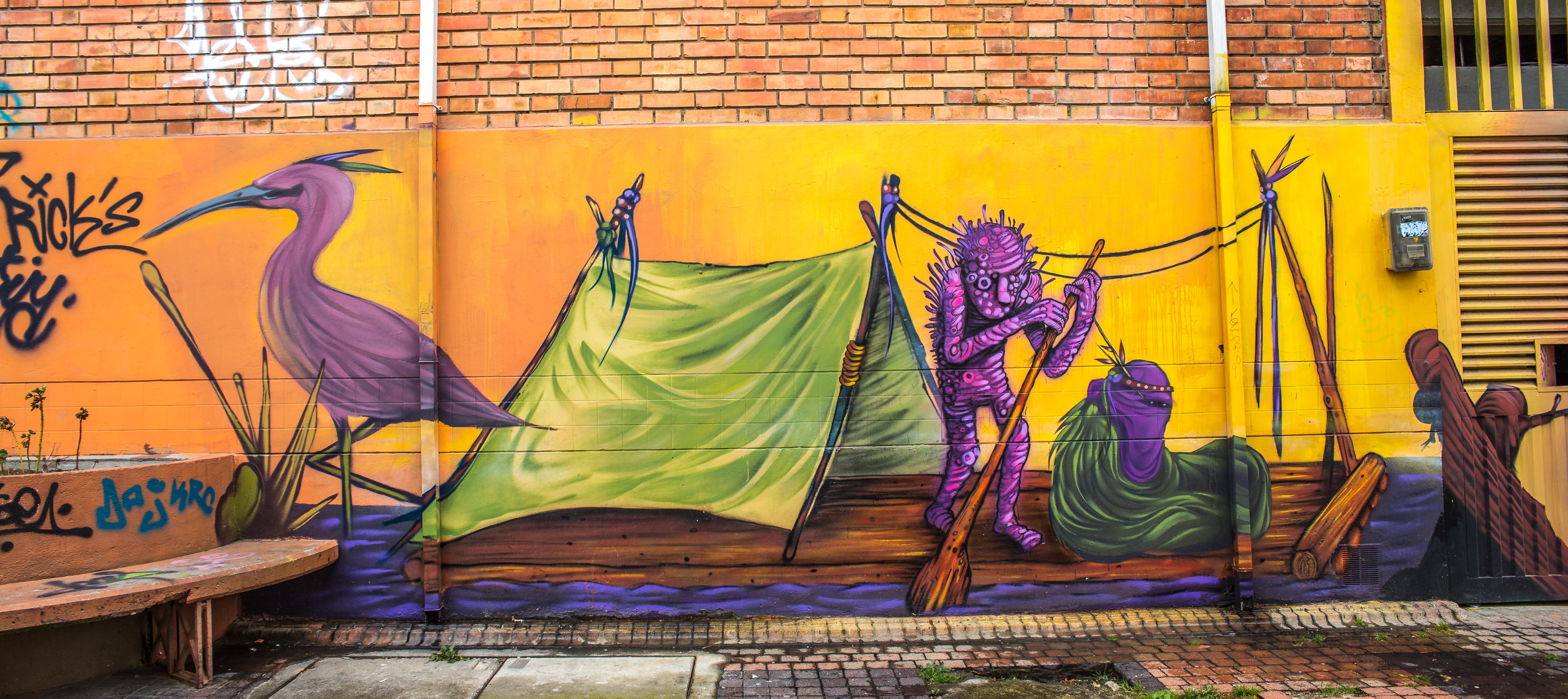 Street Art à Bogota Colombie Blog Voyage Icietlabas