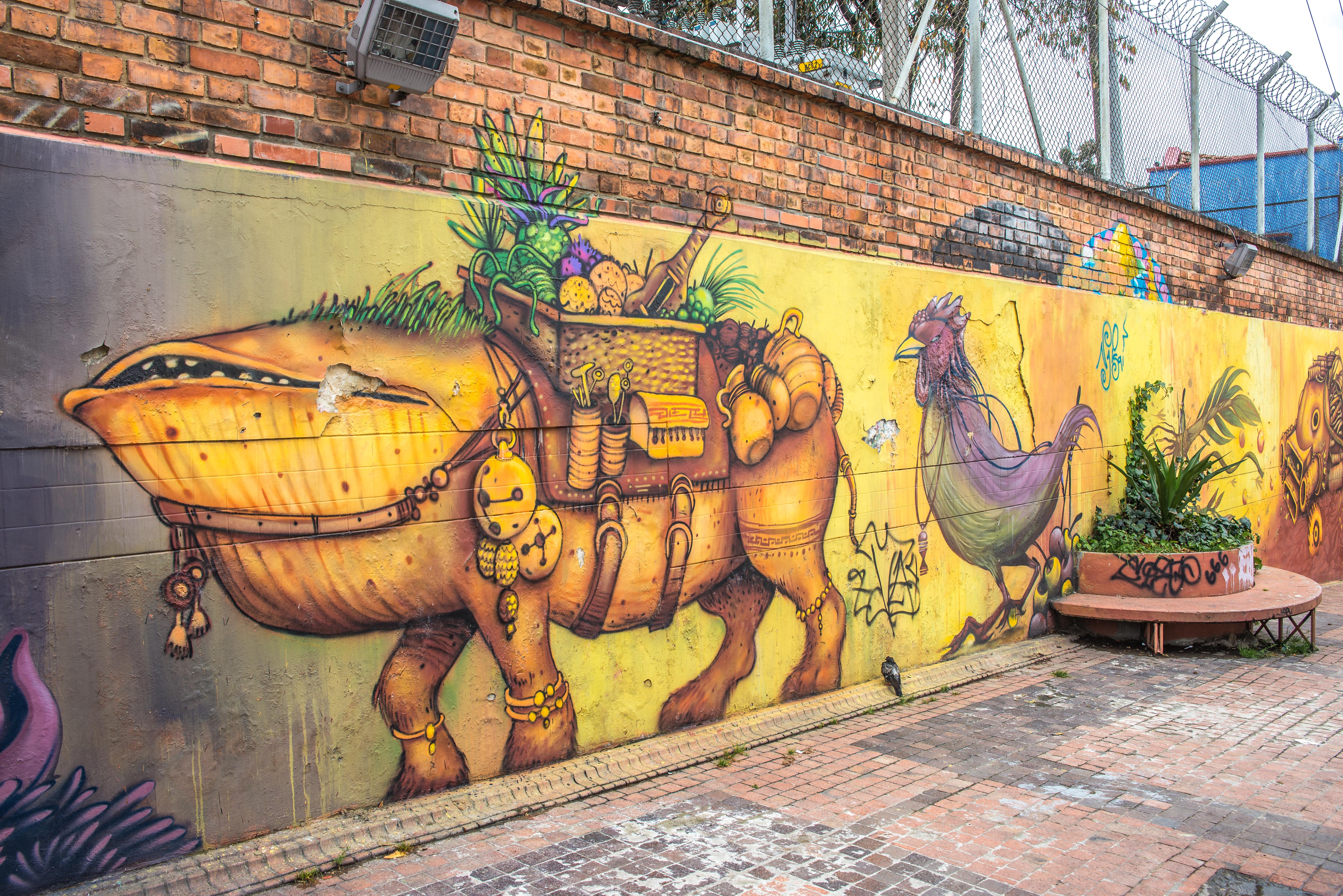 Street Art à Bogota Colombie Blog Voyage Icietlabas