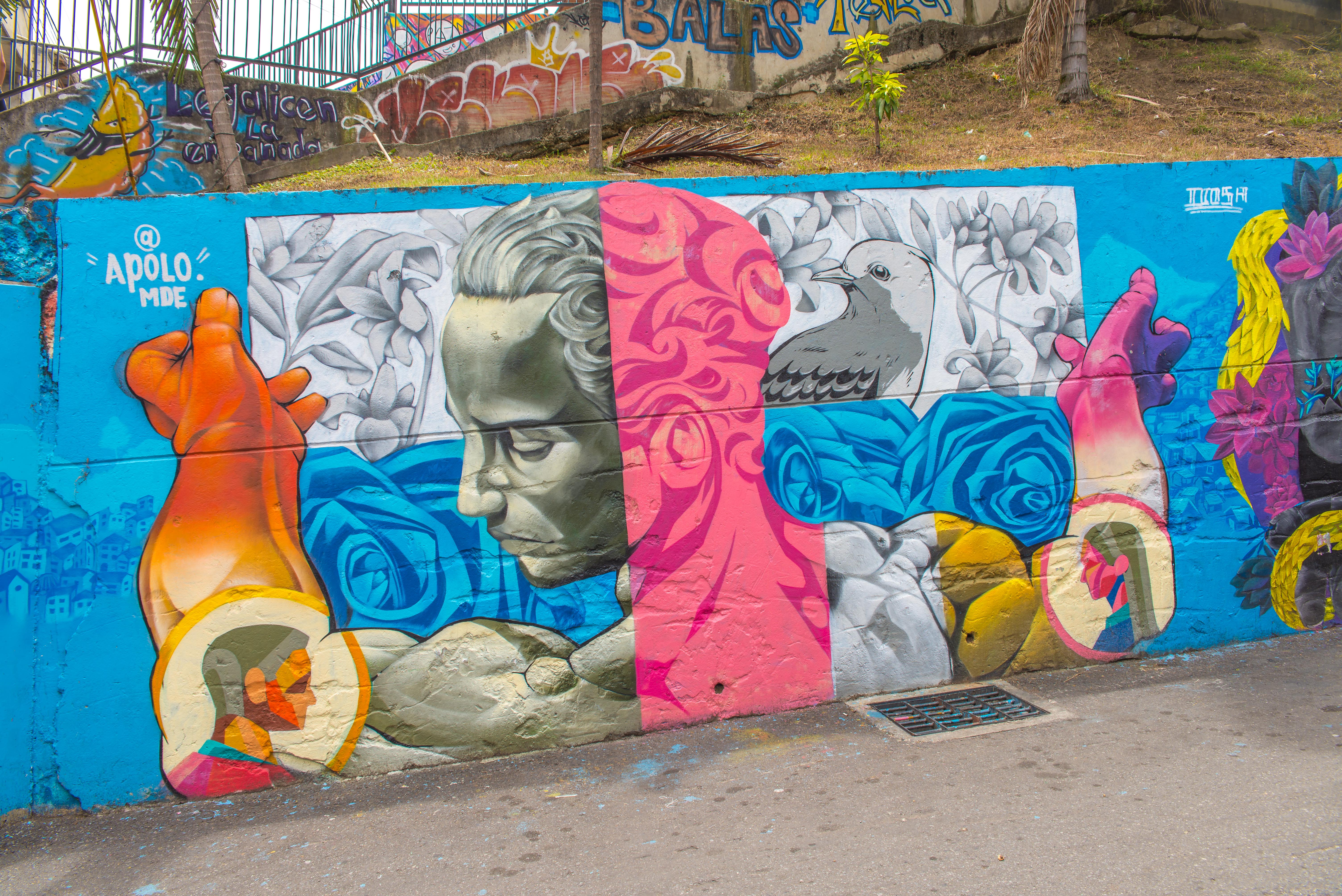 Comuna 13 Street Art Medellin Colombie Blog de Voyage Blog Voyage Trois semaines en Colombiev