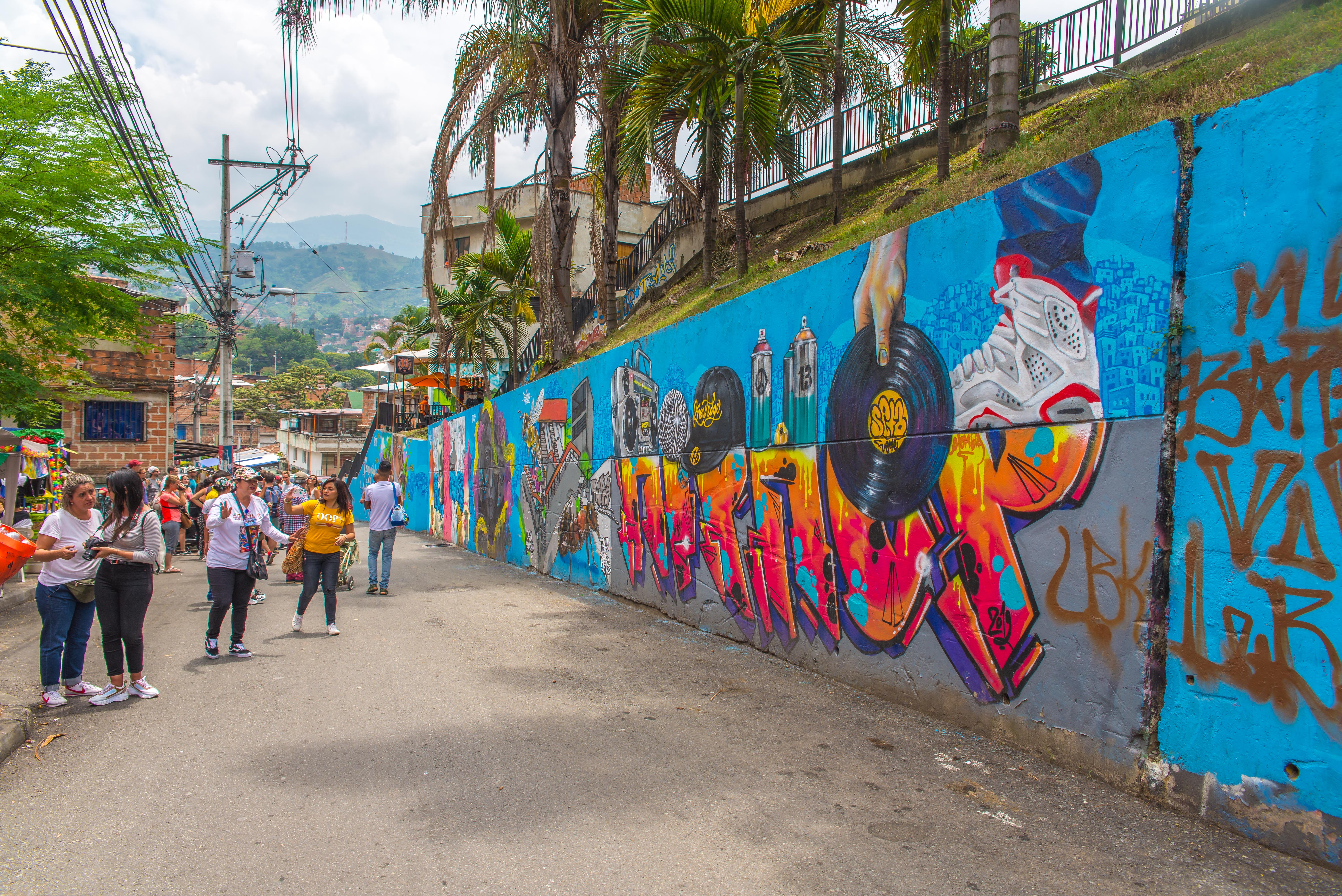 Comuna 13 Street Art Medellin Colombie Blog de Voyage Blog Voyage Trois semaines en Colombie