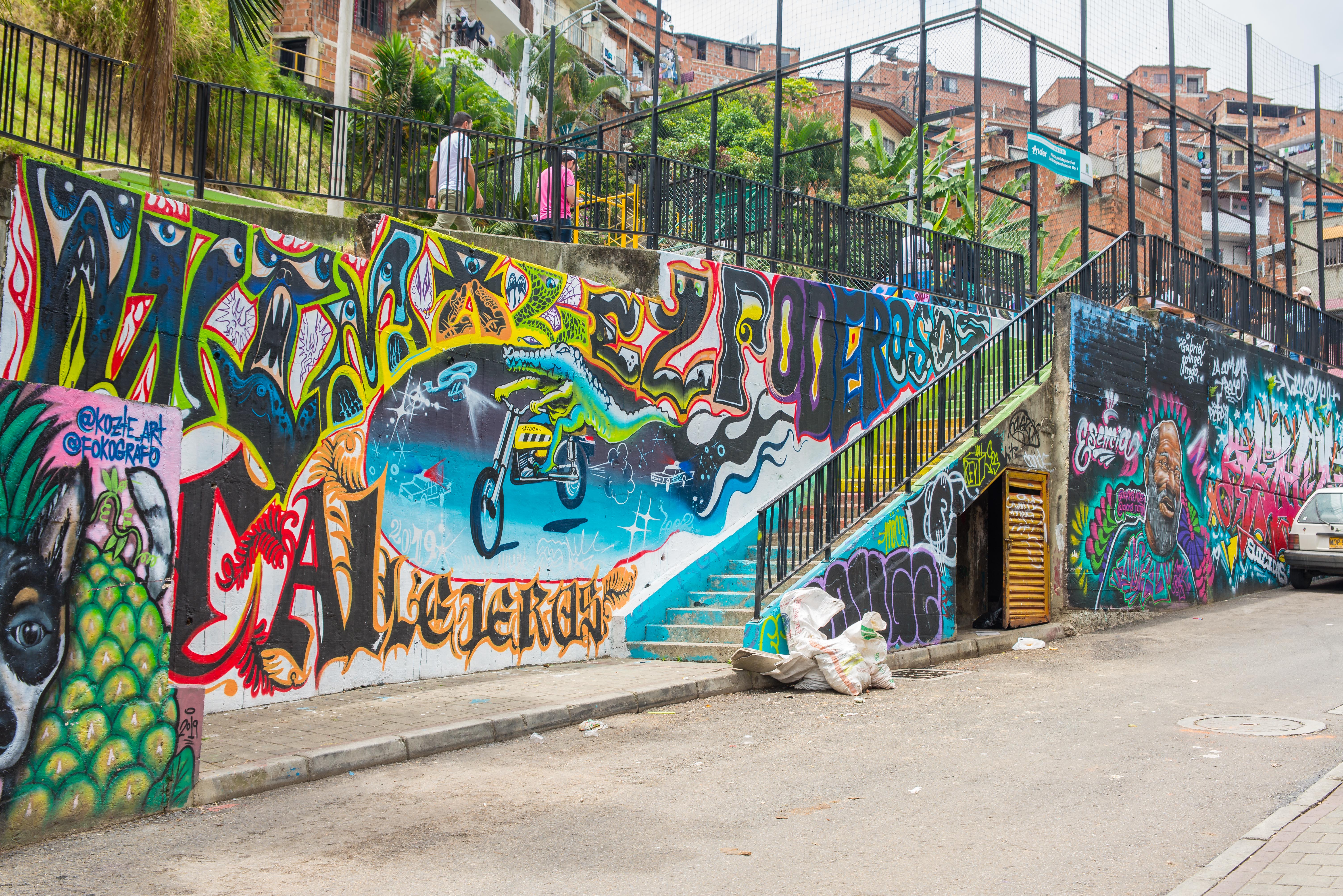 Comuna 13 Street Art Medellin Colombie Blog de Voyage Blog Voyage Trois semaines en Colombie