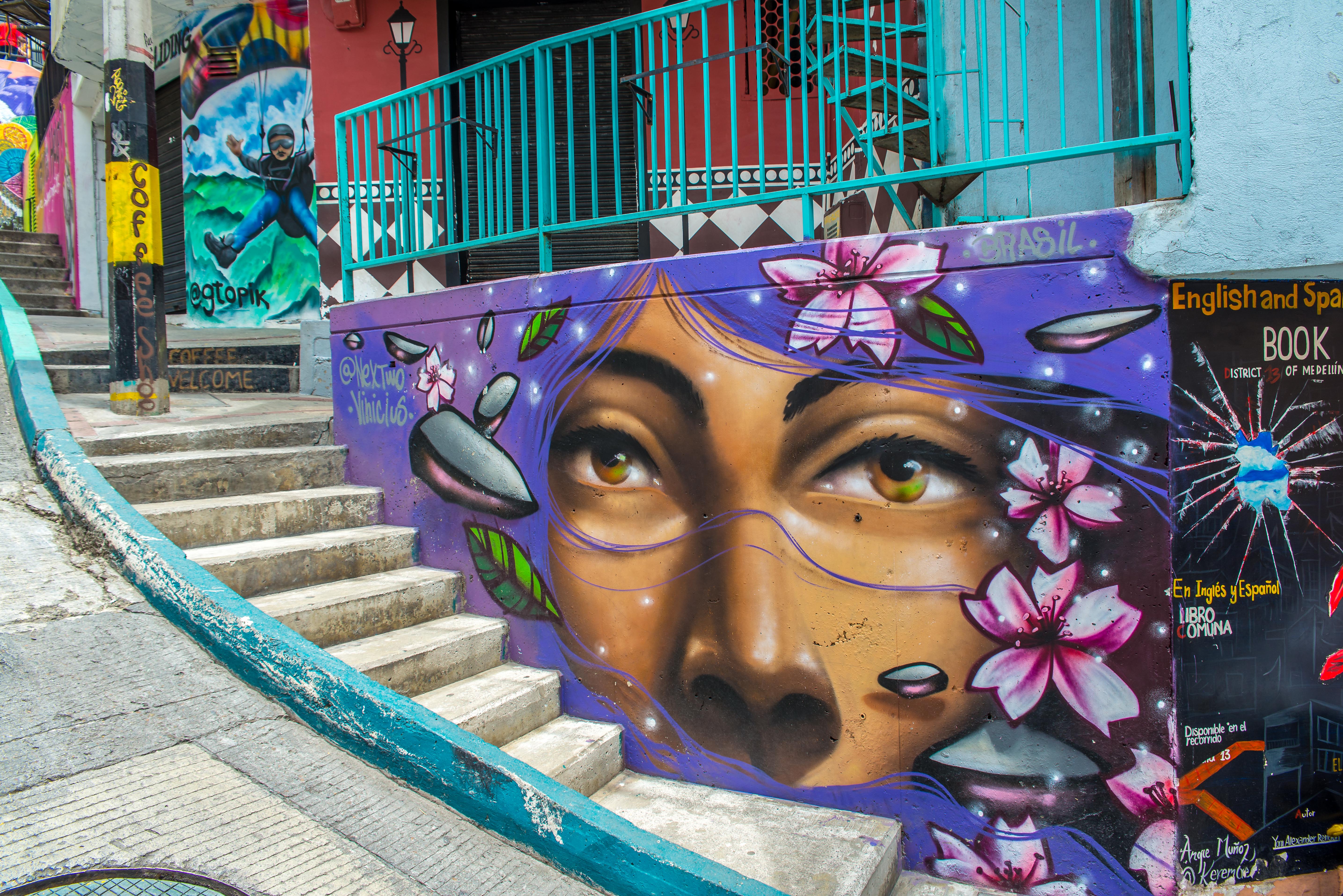 Comuna 13 Street Art Medellin Colombie Blog de Voyage Blog Voyage Trois semaines en Colombie