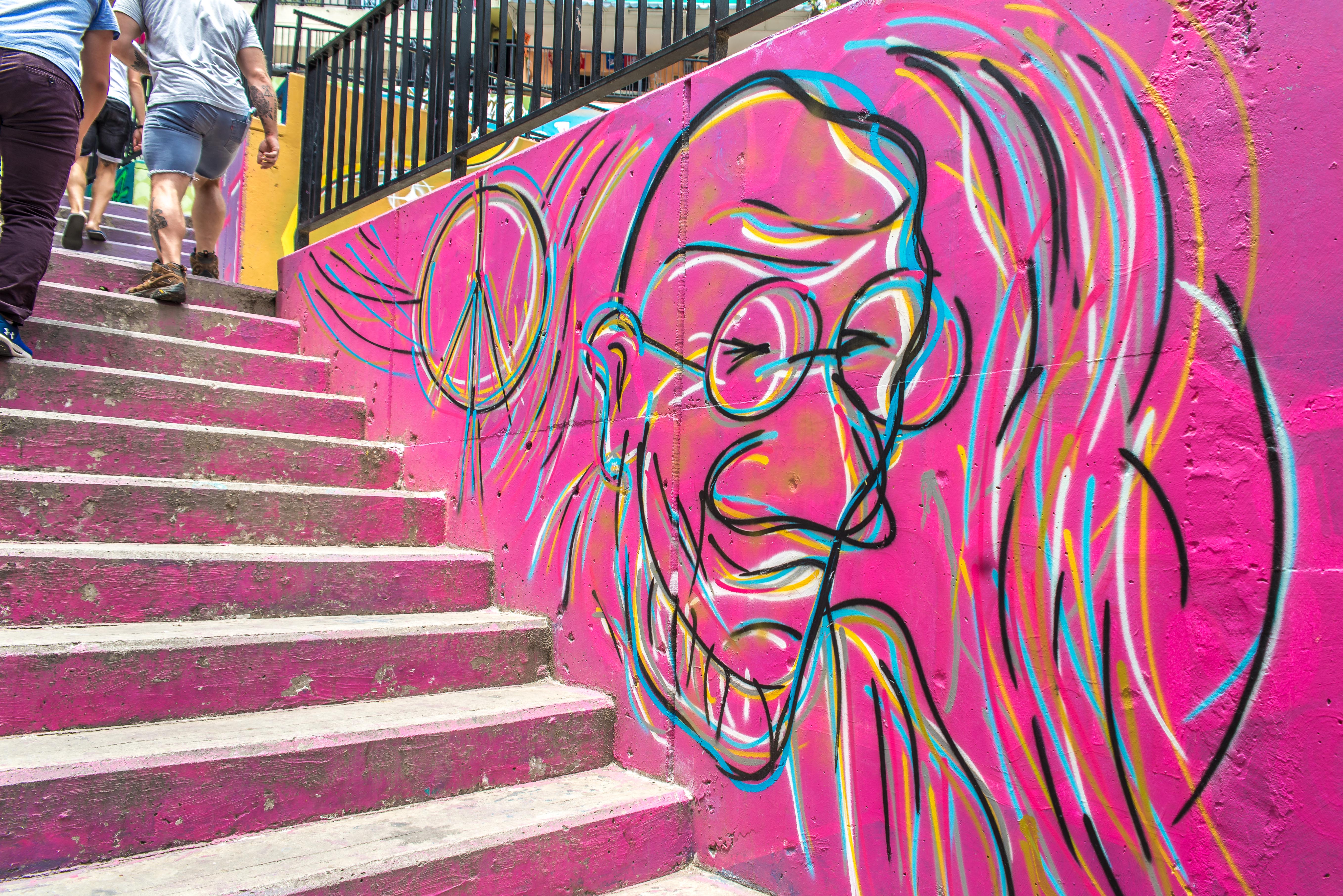 Comuna 13 Street Art Medellin Colombie Blog de Voyage Blog Voyage Trois semaines en Colombie