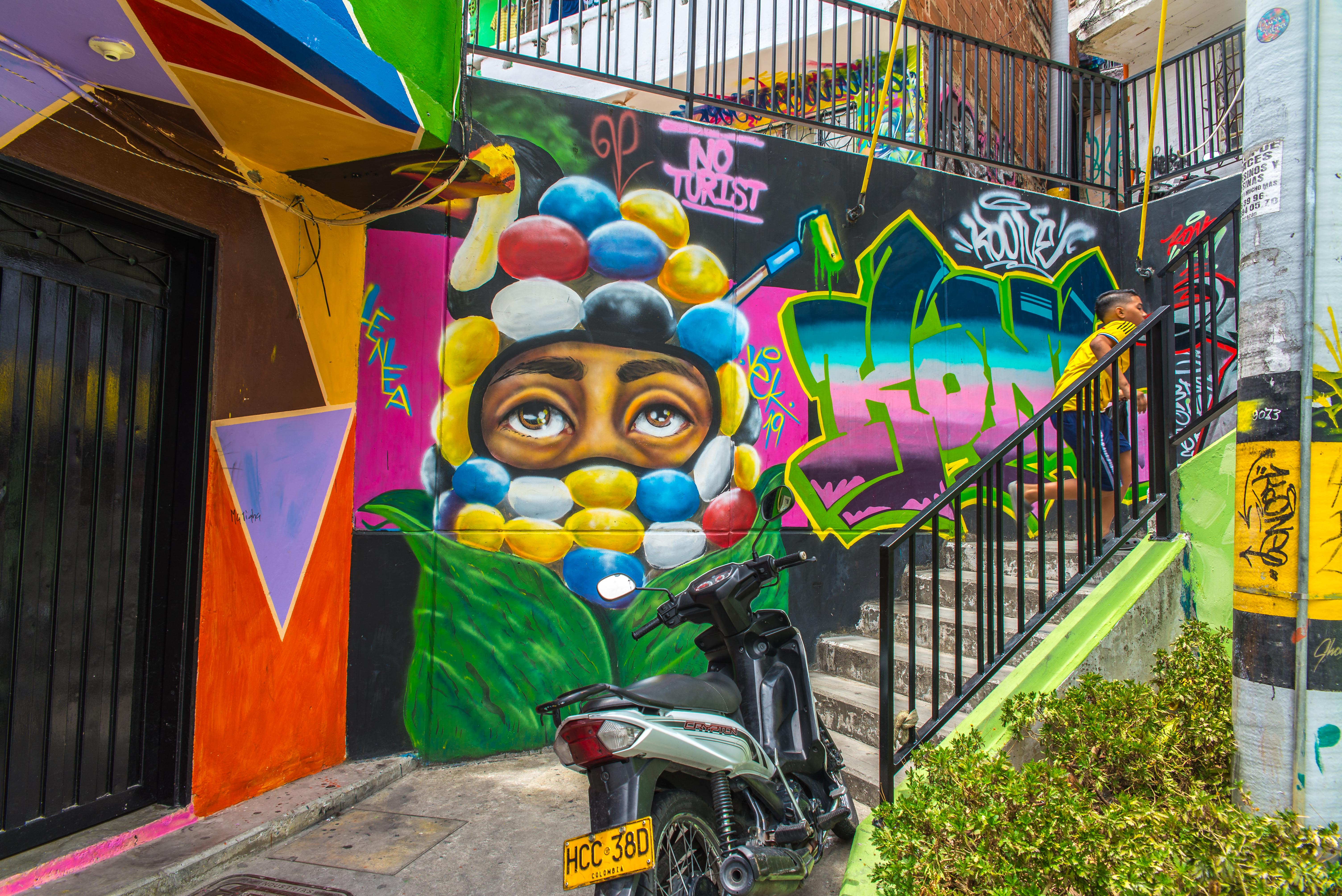 Street Art Medellin Colombie Blog de Voyage Blog Voyage Trois semaines en Colombie