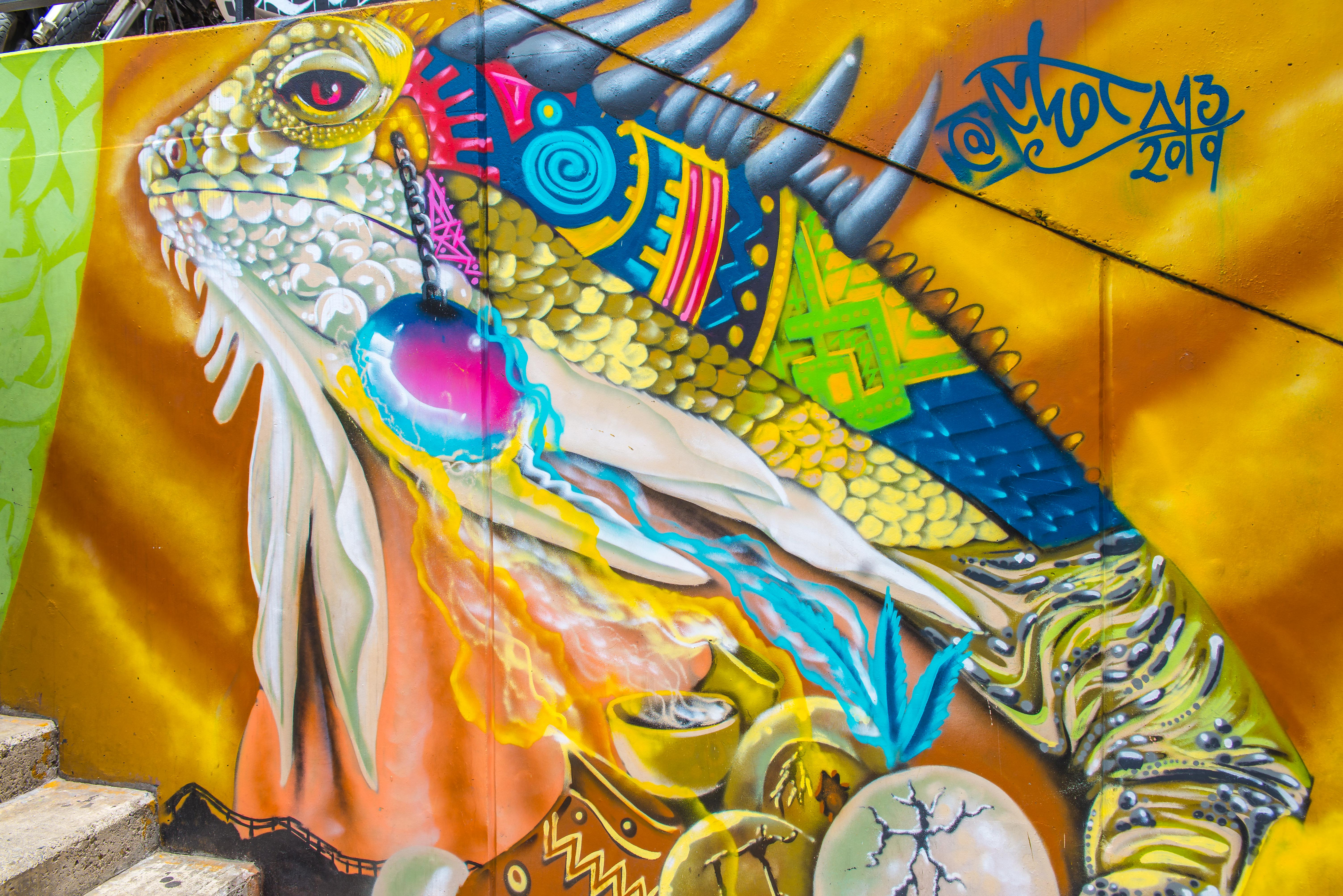 Comuna 13 Street Art Medellin Colombie Blog de Voyage Blog Voyage Trois semaines en Colombie