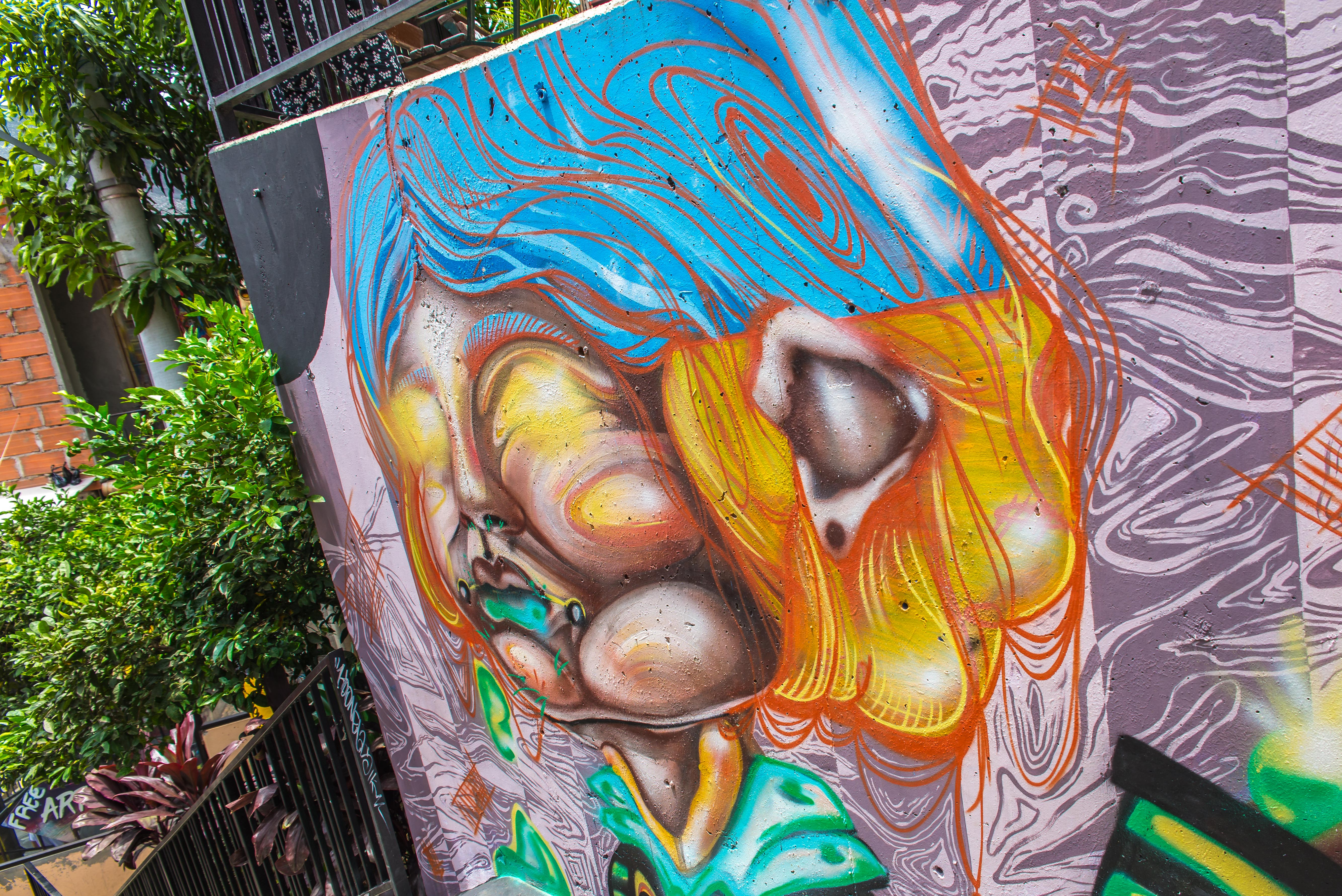 Comuna 13 Street Art Medellin Colombie Blog de Voyage Blog Voyage Trois semaines en Colombie