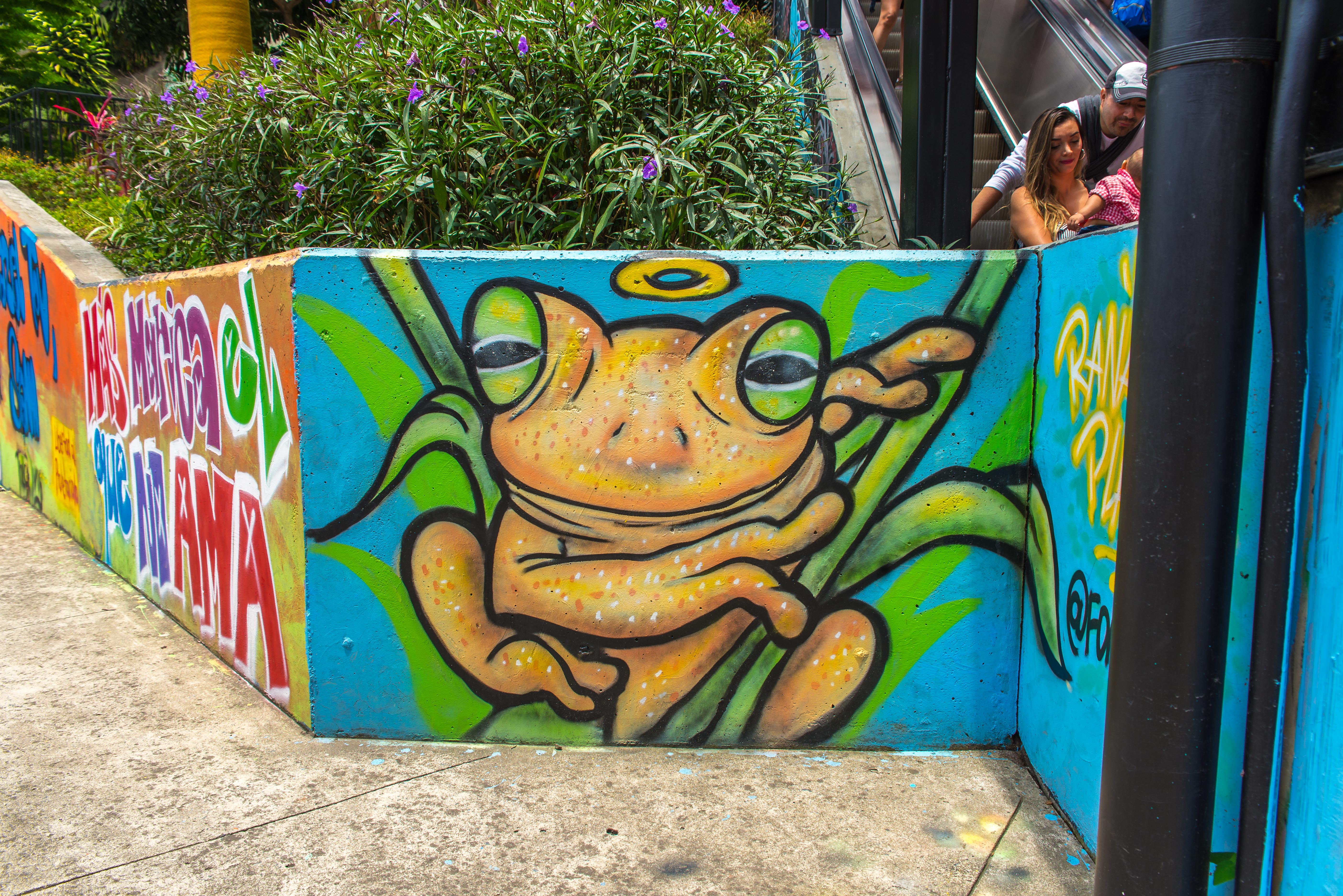 Comuna 13 Street Art Medellin Colombie Blog de Voyage Blog Voyage Trois semaines en Colombie