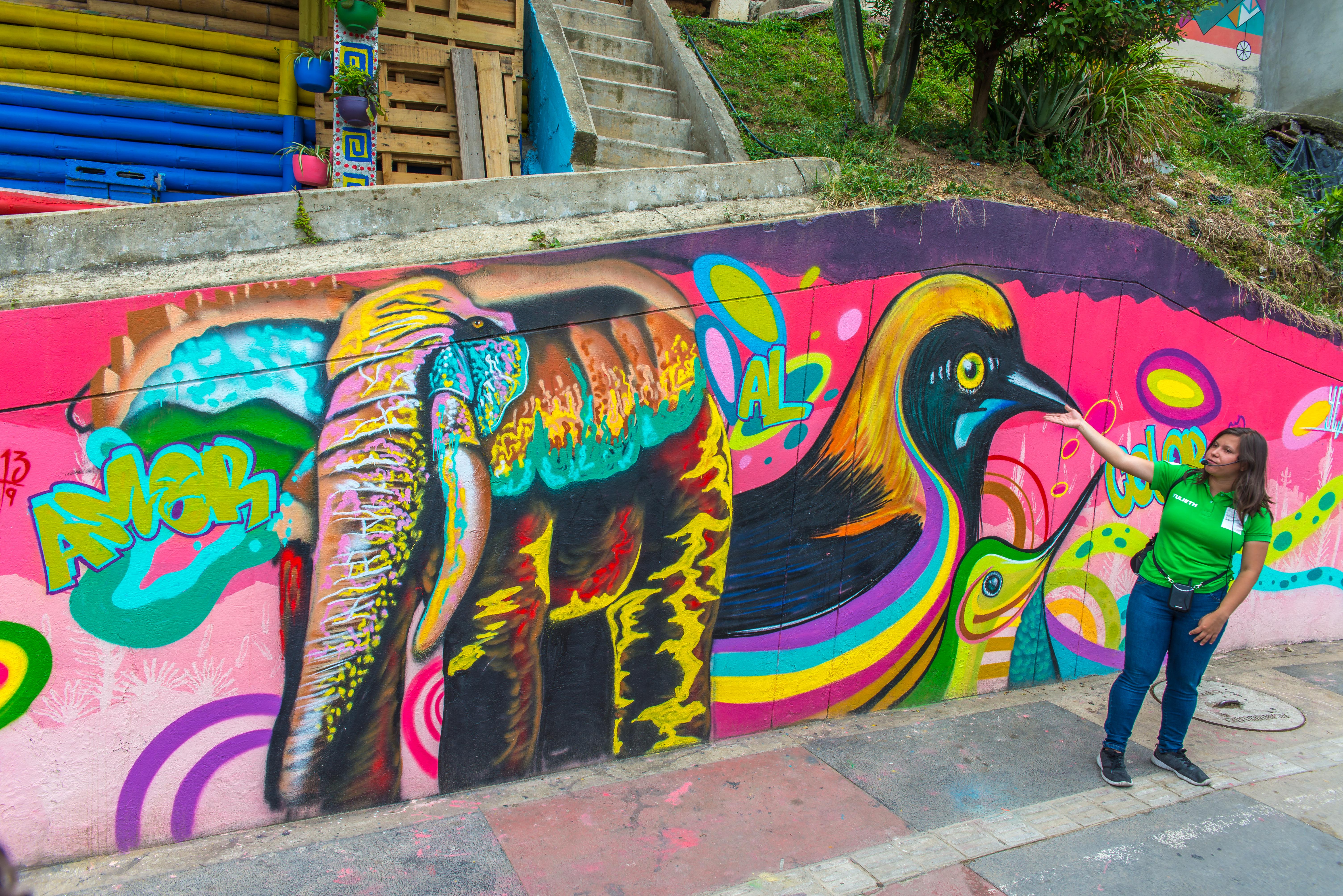 Comuna 13 Street Art Medellin Colombie Blog de Voyage Blog Voyage Trois semaines en Colombie