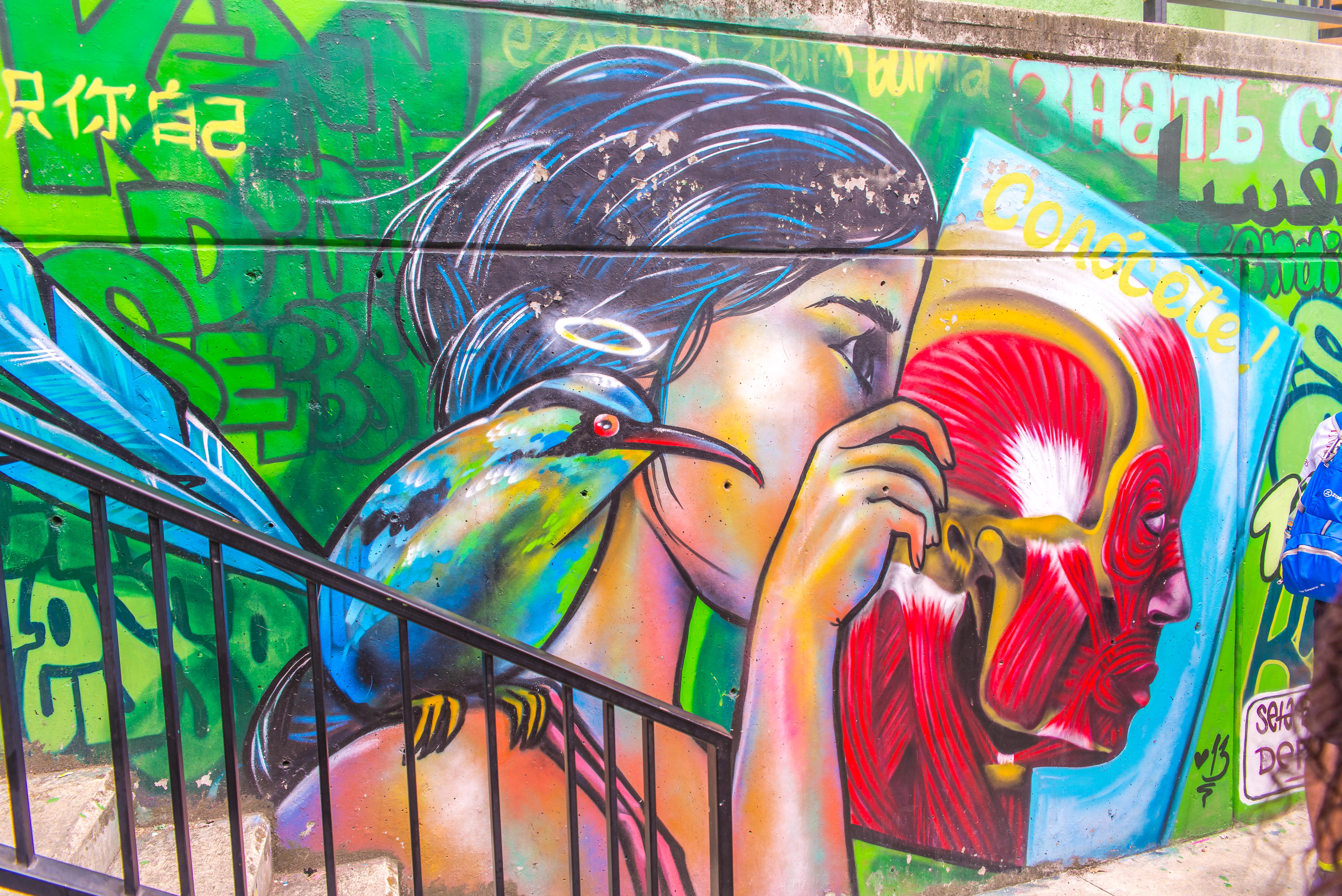Street Art Medellin Colombie Blog de Voyage Blog Voyage Trois semaines en Colombie