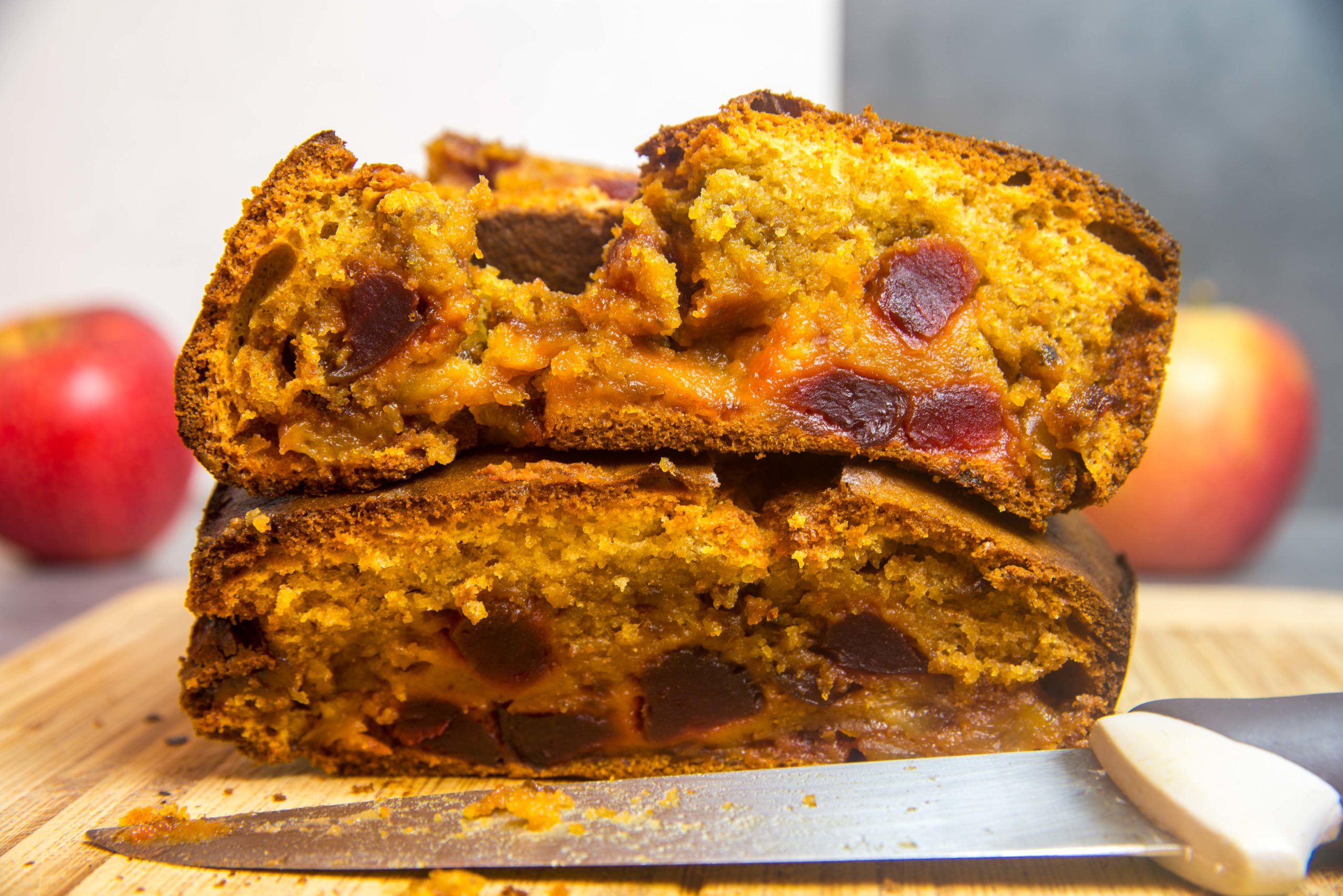 Cake Marbré Betterave-Pommes recette blog voyage