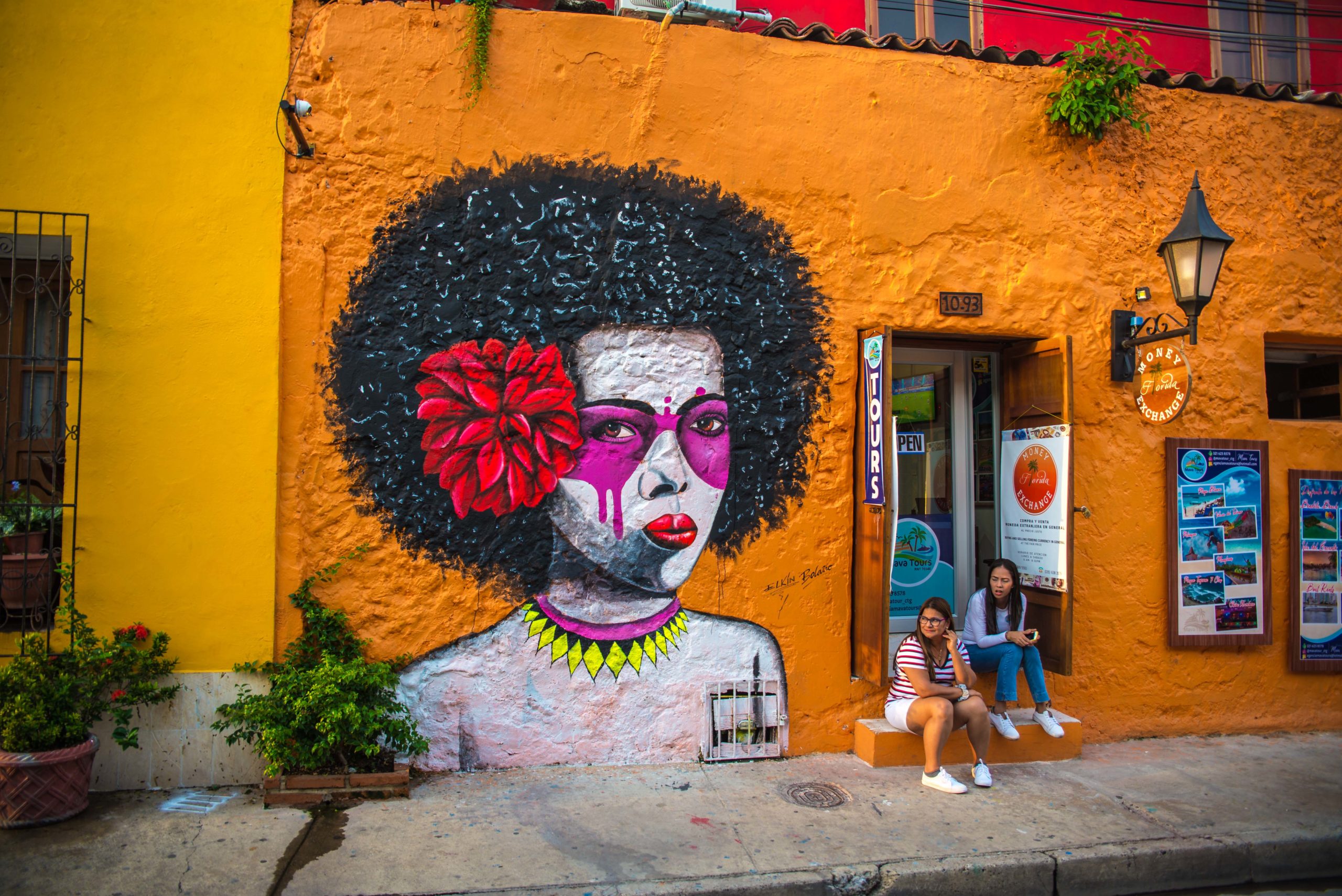 Street Art à Gestemani Carthagène des Indes Colombie Blog Voyage