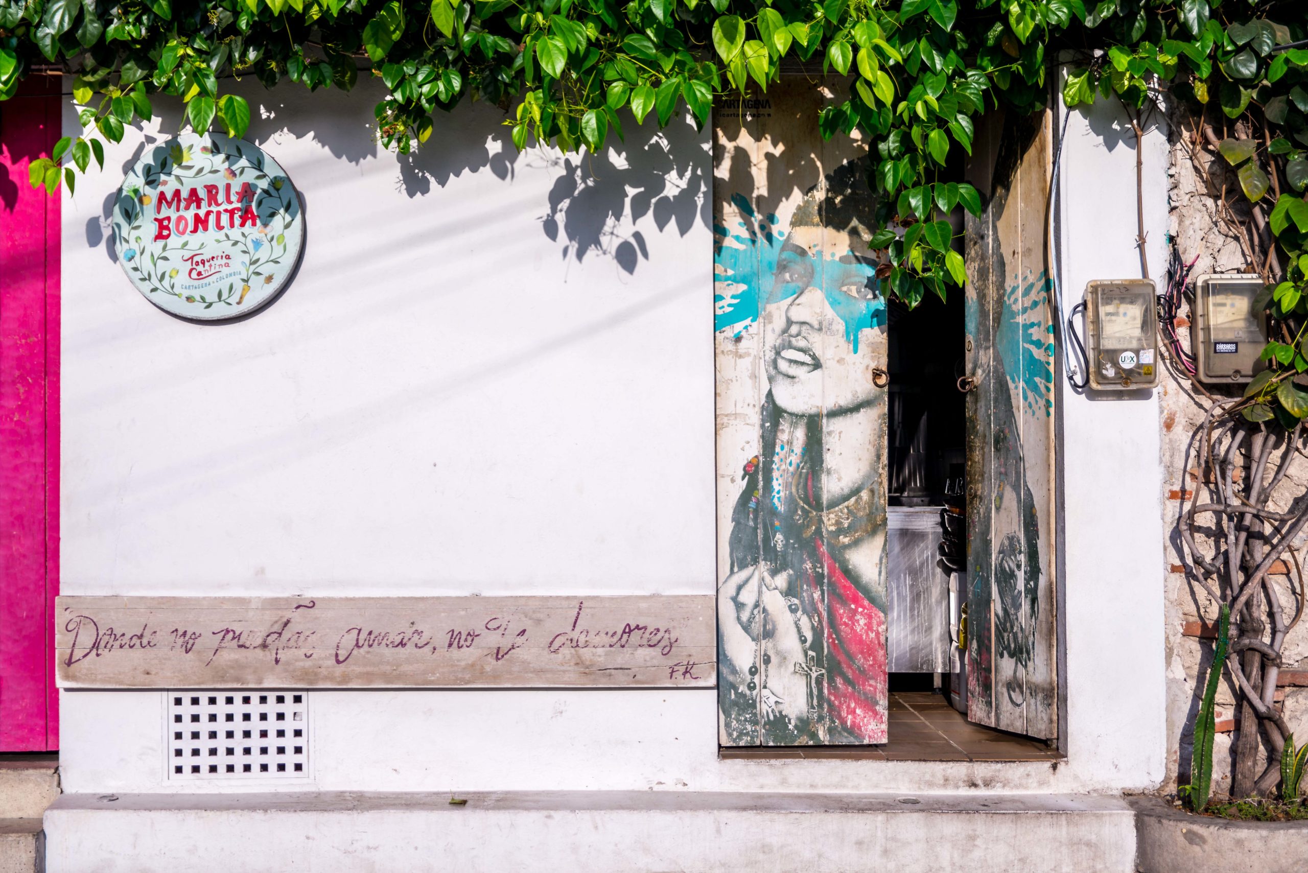 Street Art à Gestemani Carthagène des Indes Colombie Blog Voyage