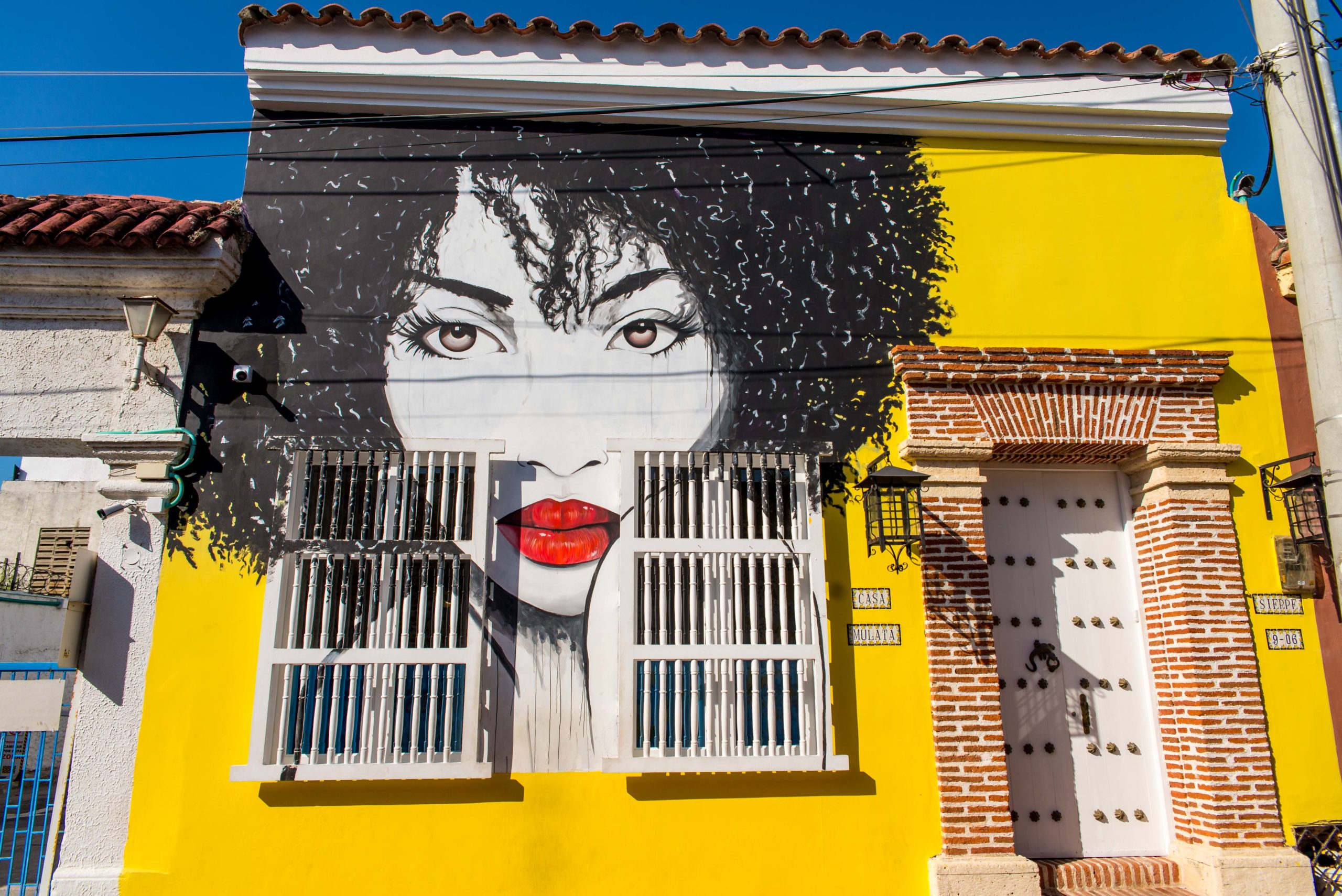 Street Art à Gestemani Carthagène des Indes Colombie Blog Voyage