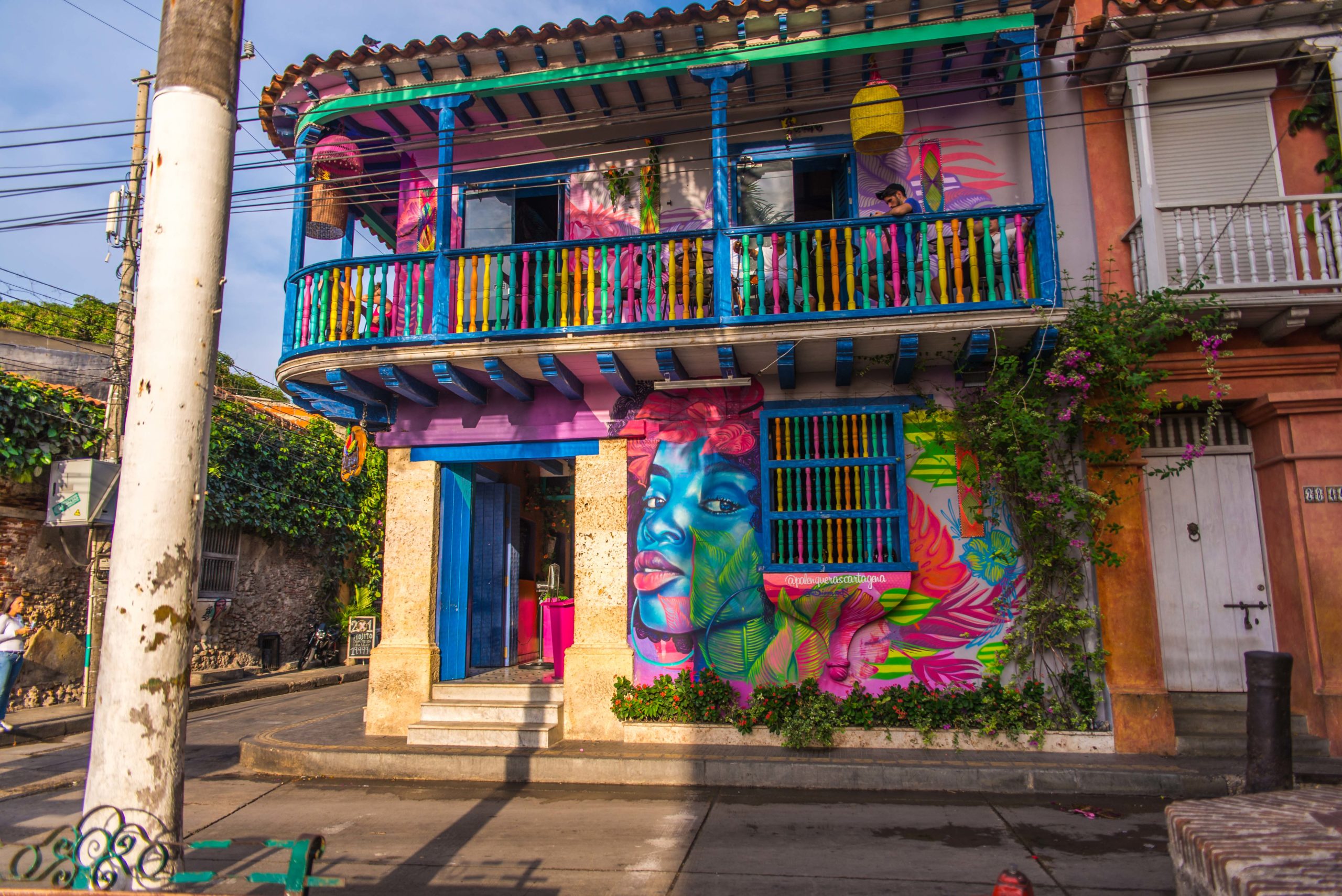 Street Art à Gestemani Carthagène des Indes Colombie Blog Voyage