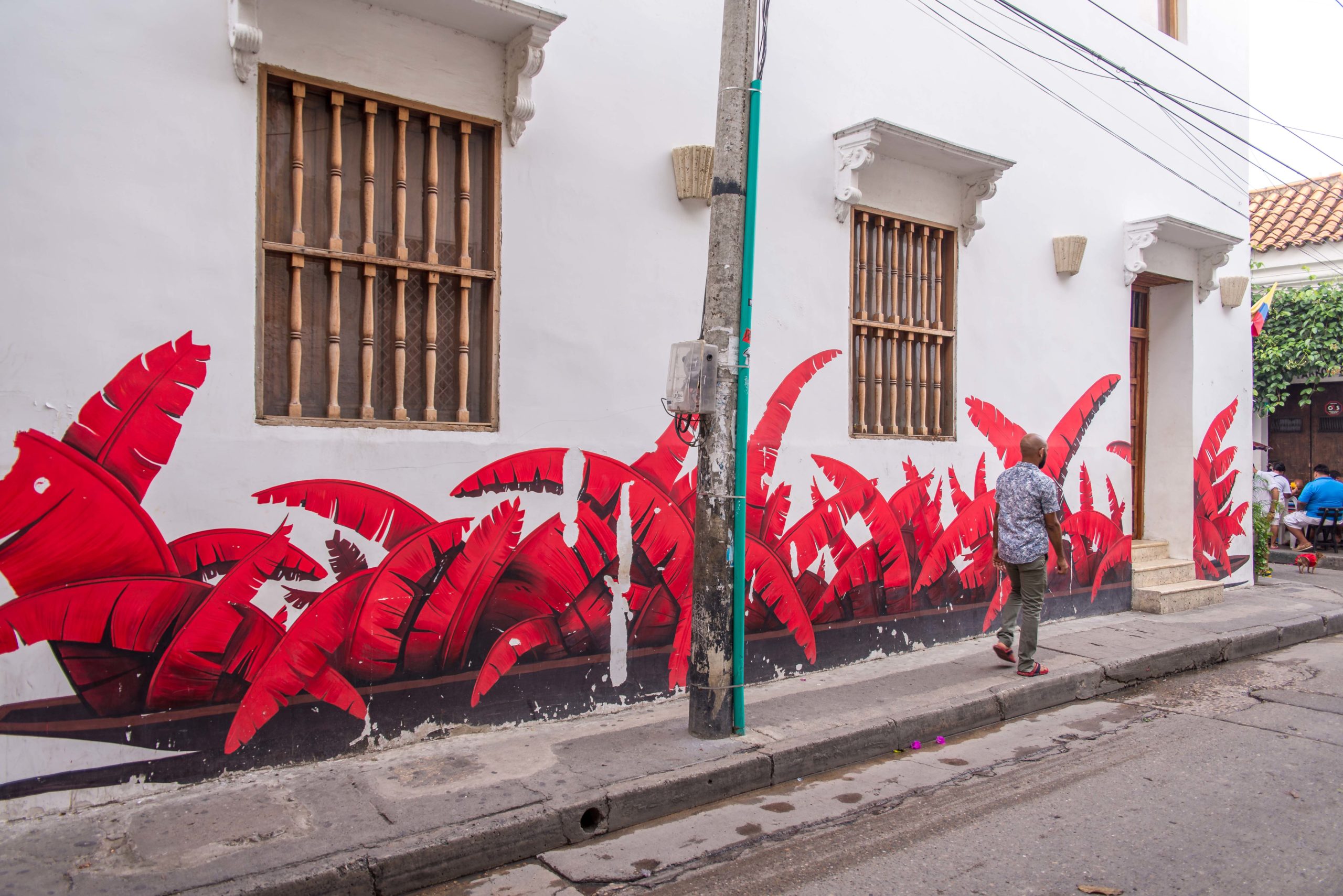 Street Art à Gestemani Carthagène des Indes Colombie Blog Voyage