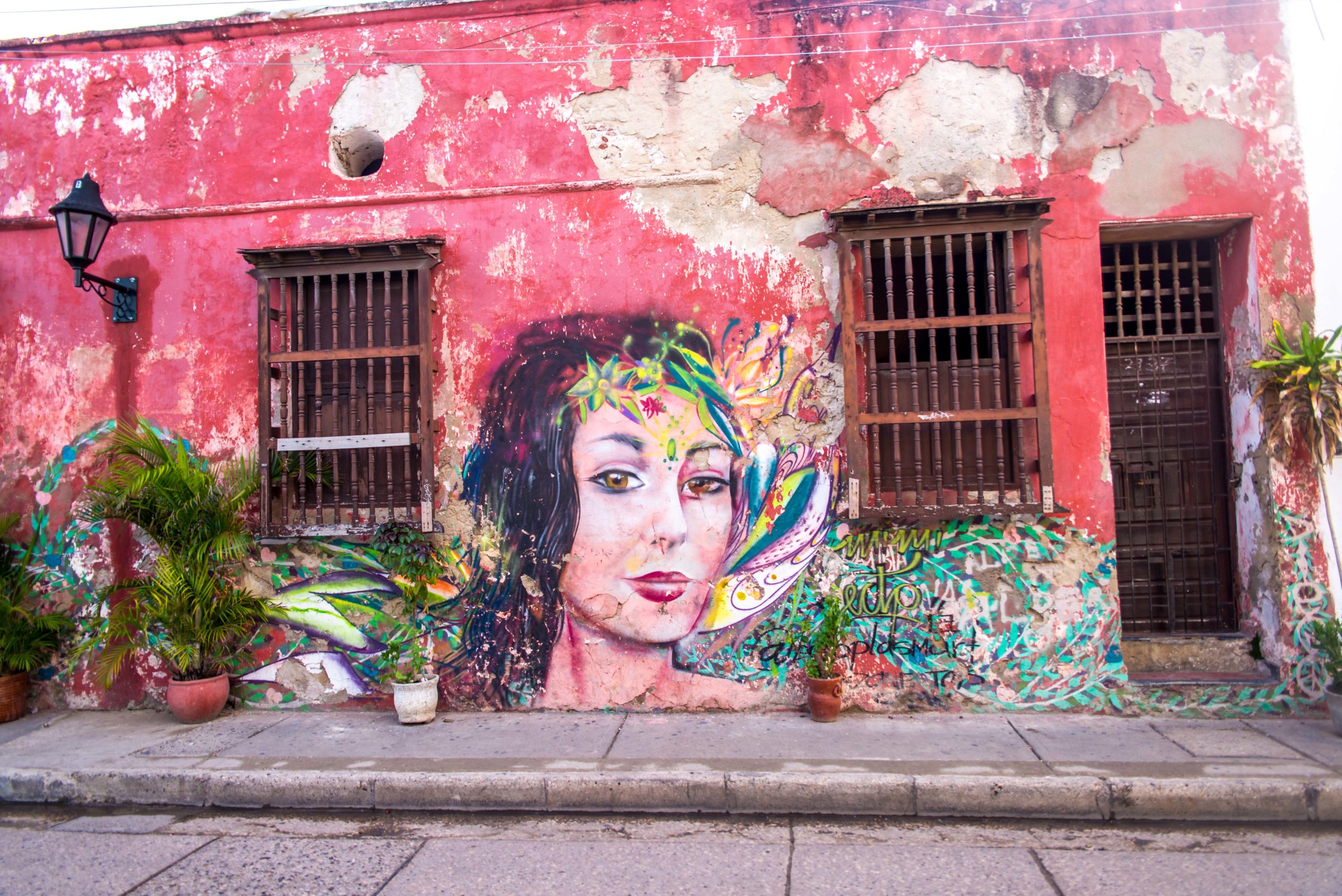 Street Art à Gestemani Carthagène des Indes Colombie Blog Voyage