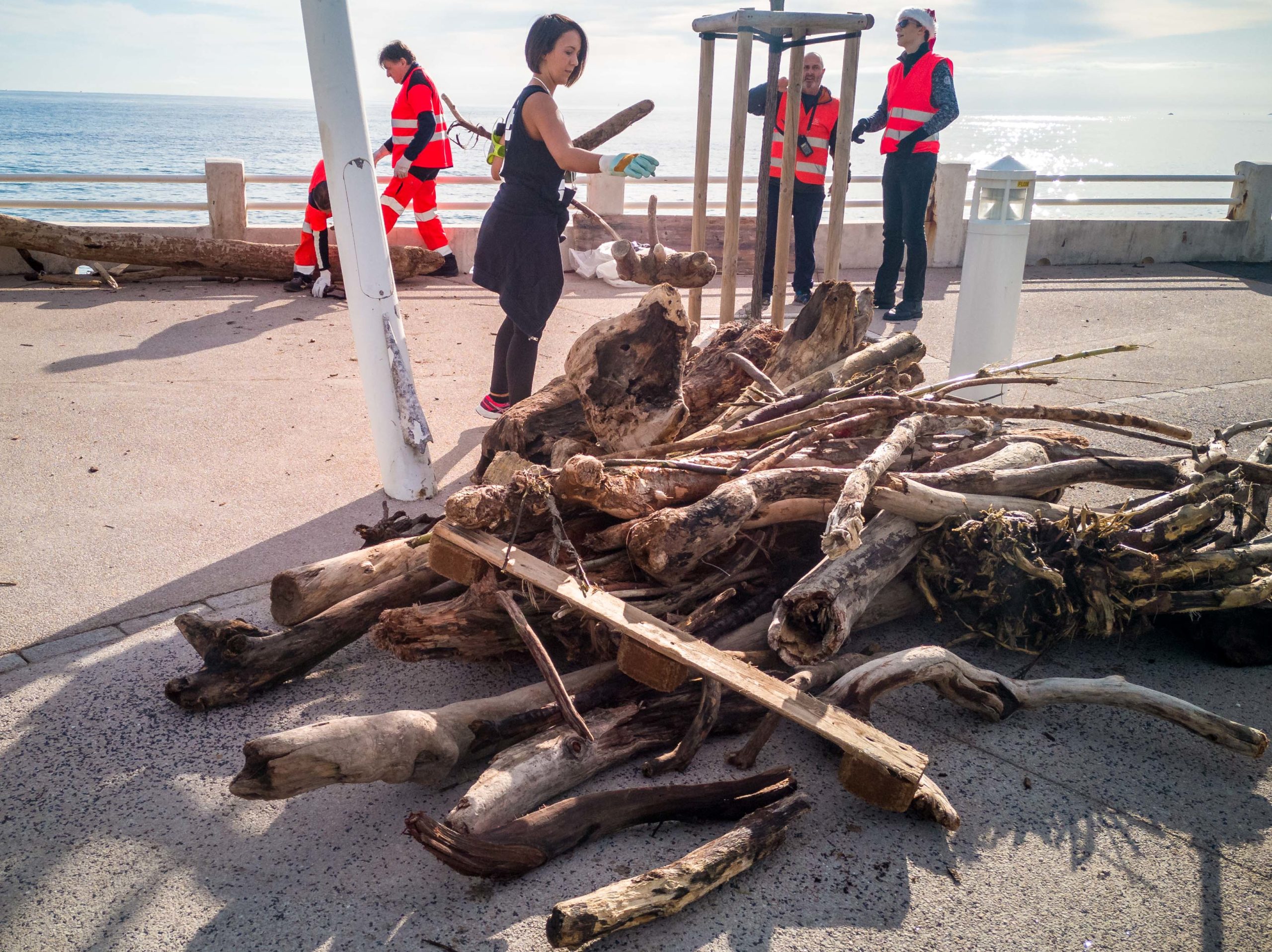 Opération plages propres Cannes Cannes la Bocca Blog Voyage Zéro Déchets