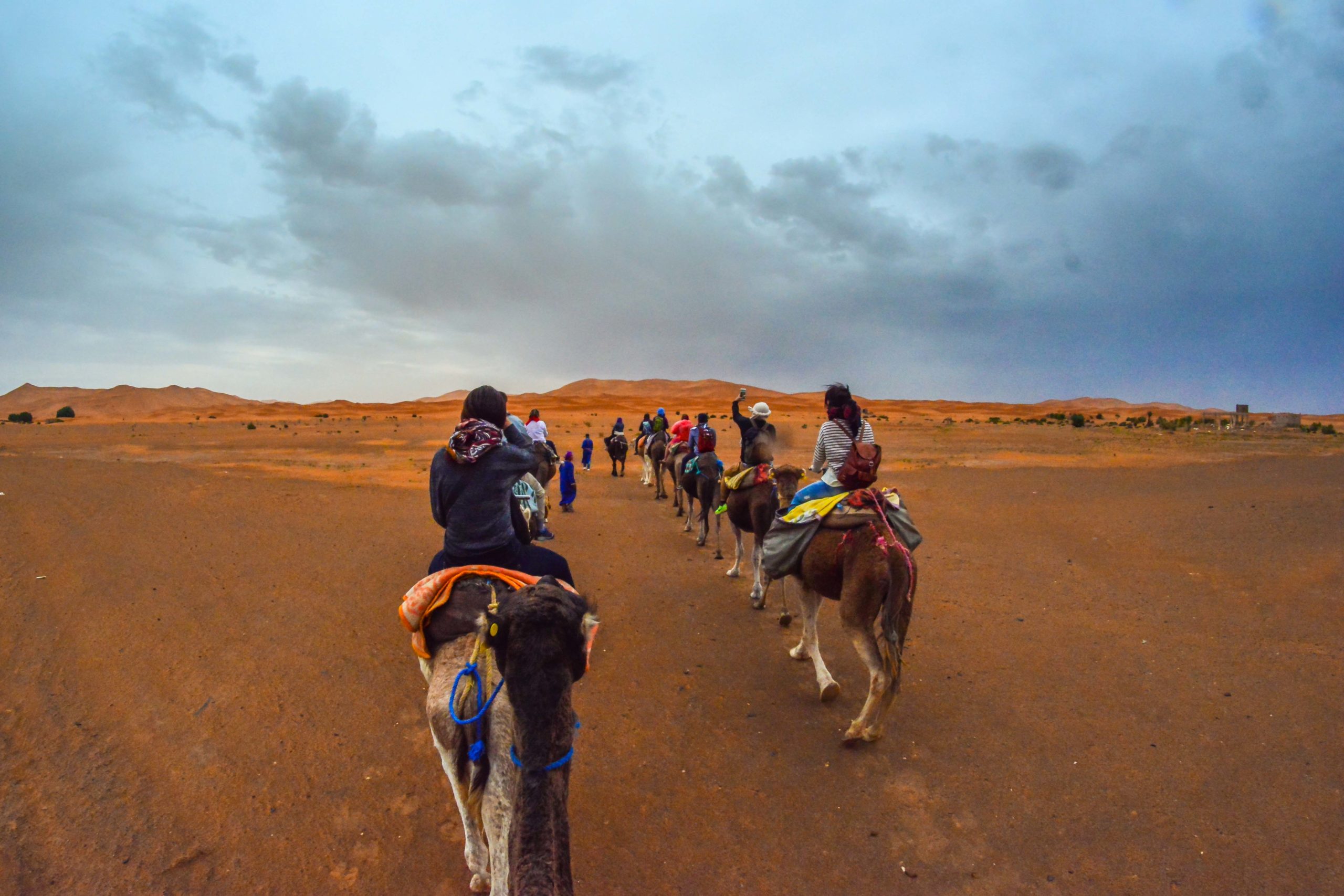 Désert du Sahara mergouza blog voyag