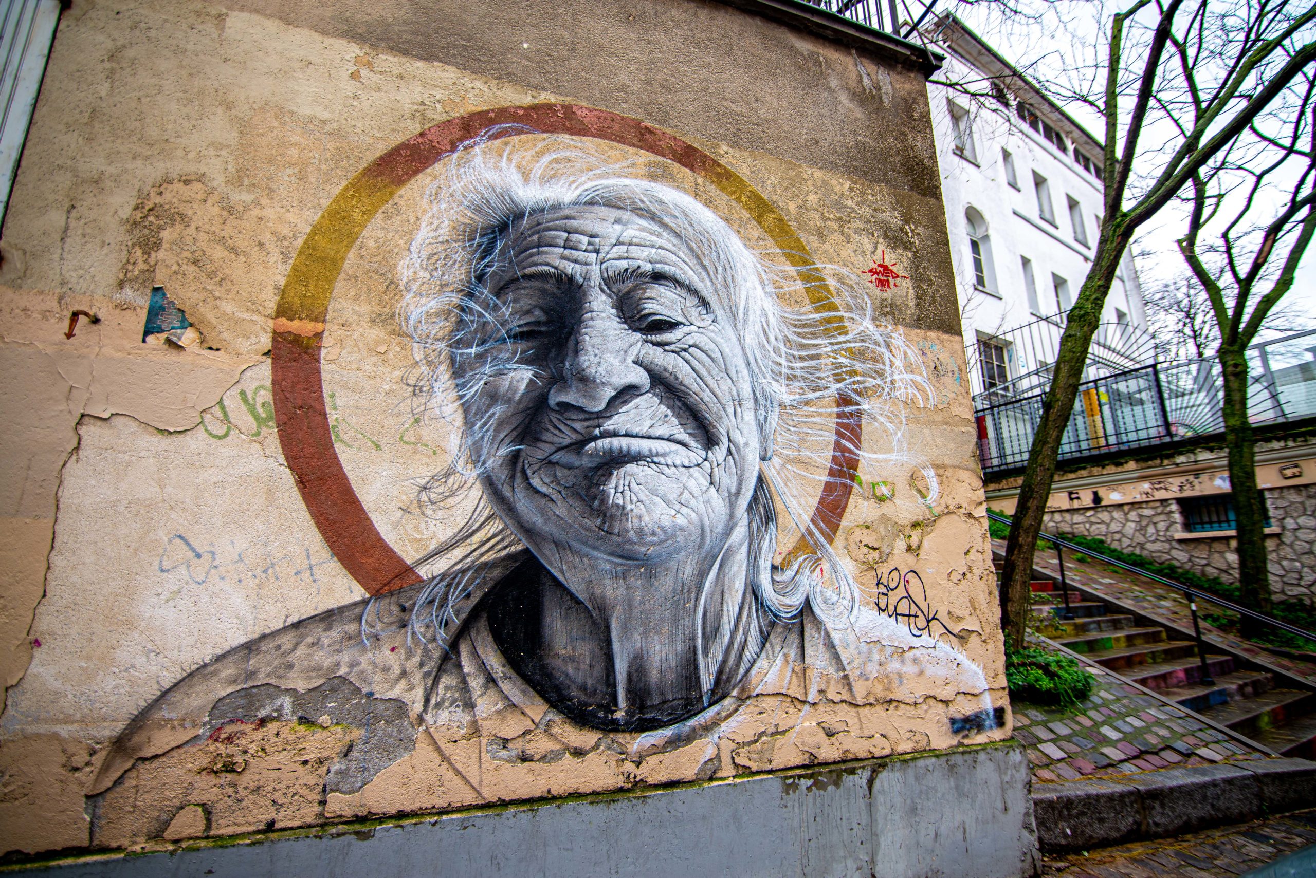 Street art à Montmartre Paris Blog Voyage