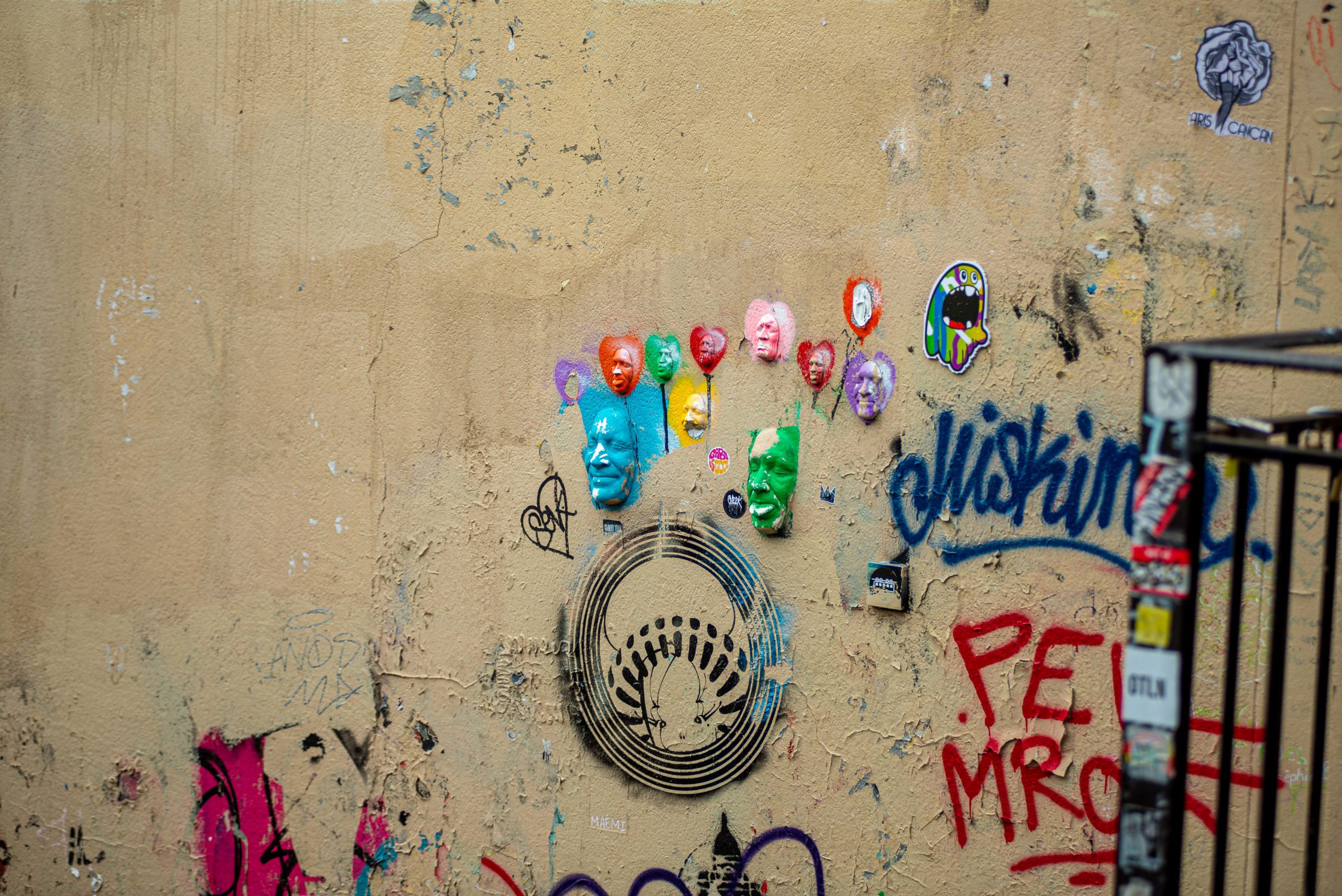 Street art à Montmartre Paris Blog Voyage