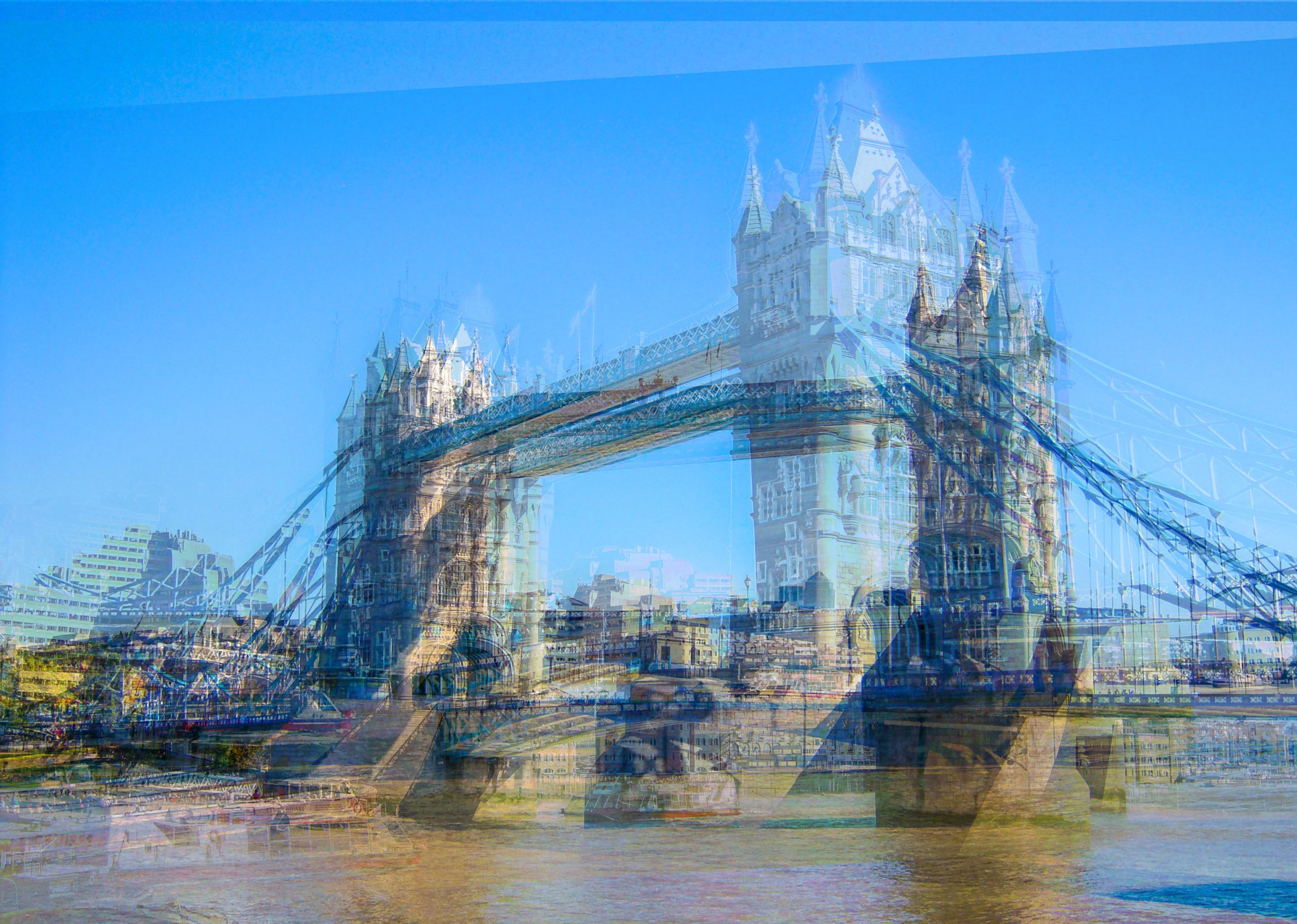 Déchet Numérique Digital Waste Impressionisme Tower Bridge Impressionisme Blog Voyage