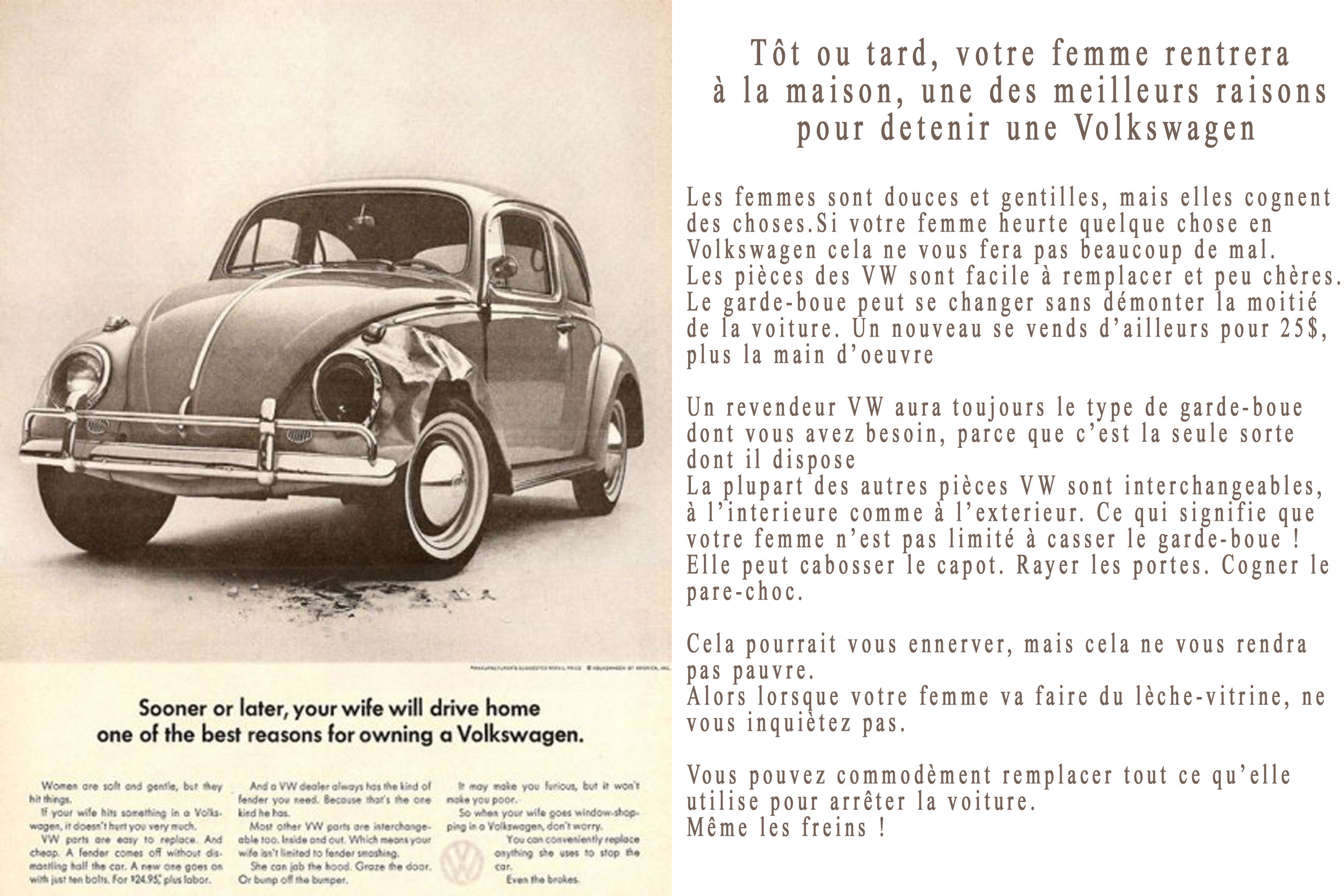 première pub volkswagen sur l'obsolecene programmée blog voyage déchet numérique