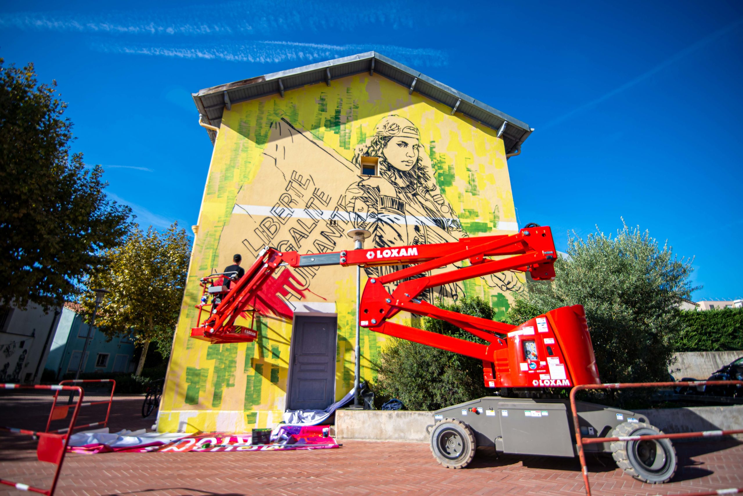 Street Art à Mouans-Sartoux Provence Alpes Côte d'Azur France blog voyage