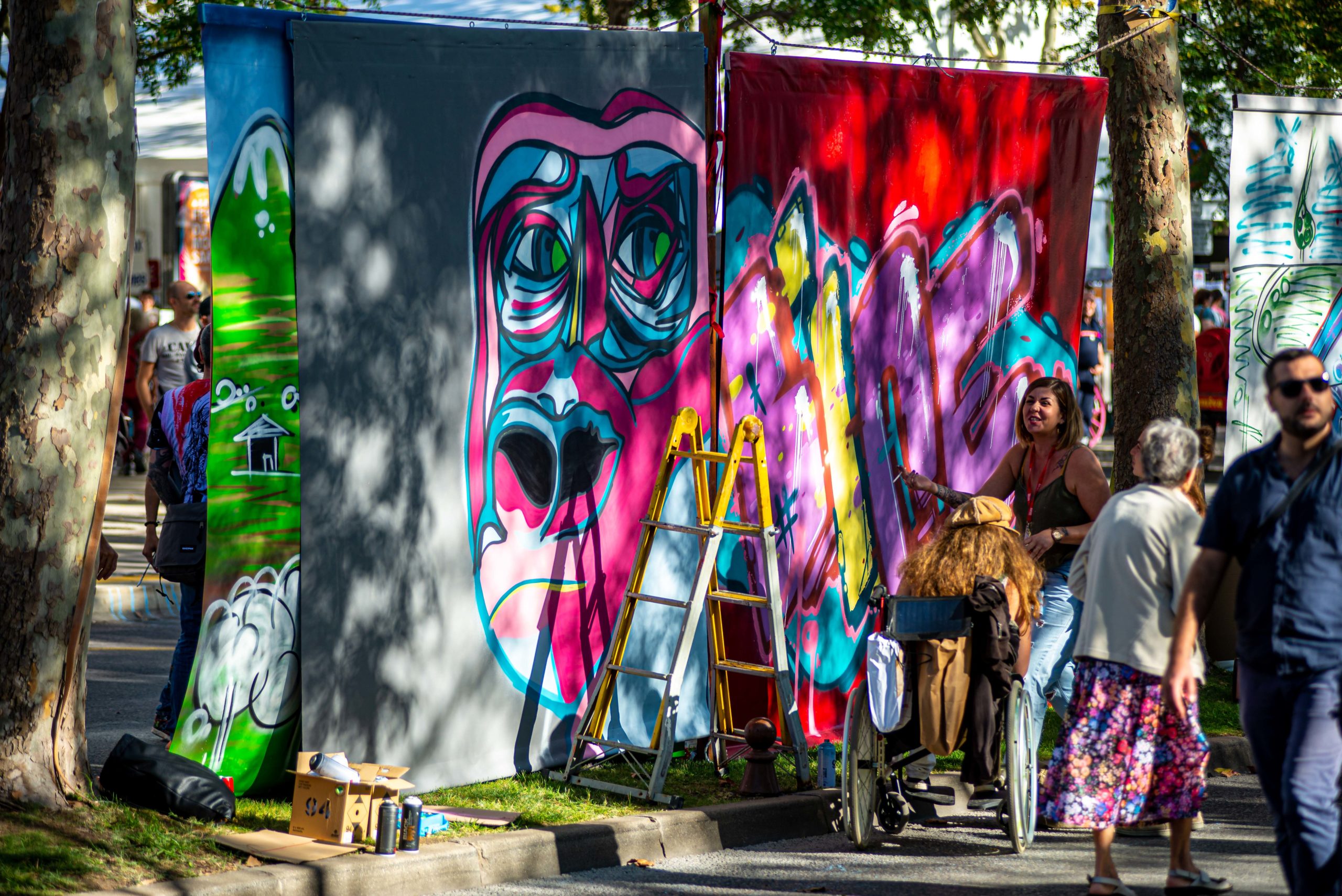 Street Art à Mouans-Sartoux Provence Alpes Côte d'Azur France blog voyage