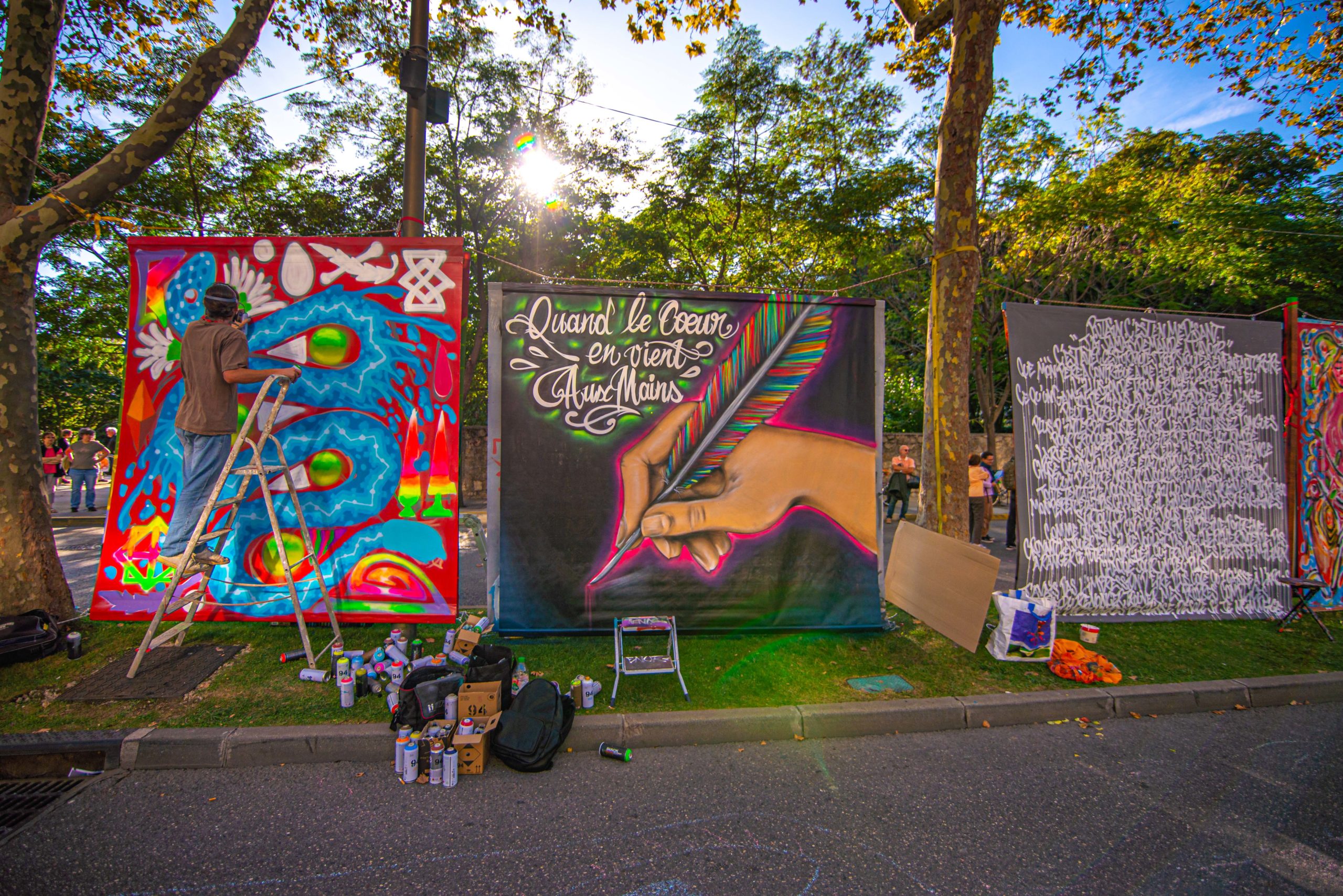 Street Art à Mouans-Sartoux Provence Alpes Côte d'Azur France blog voyage