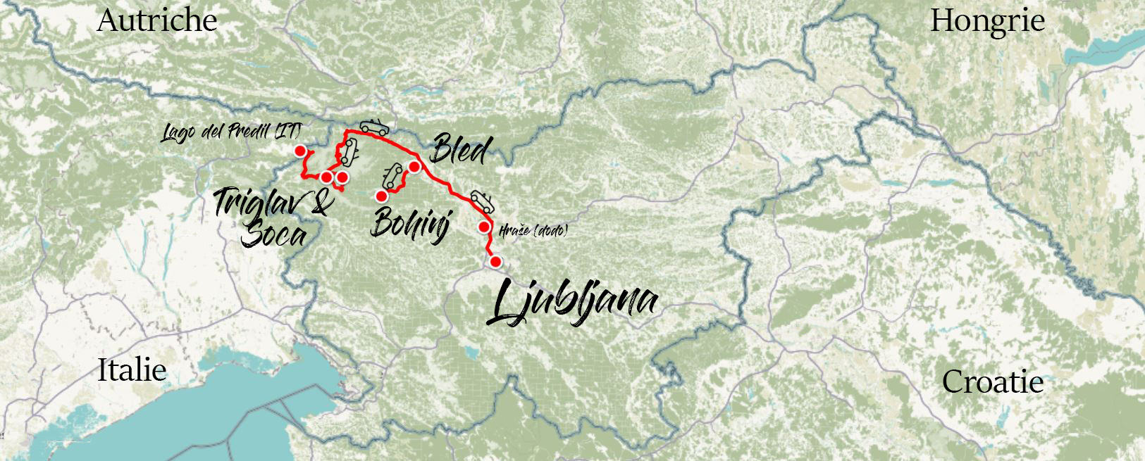 une semaine en slovénie plan de route ici et la bas blog voyage