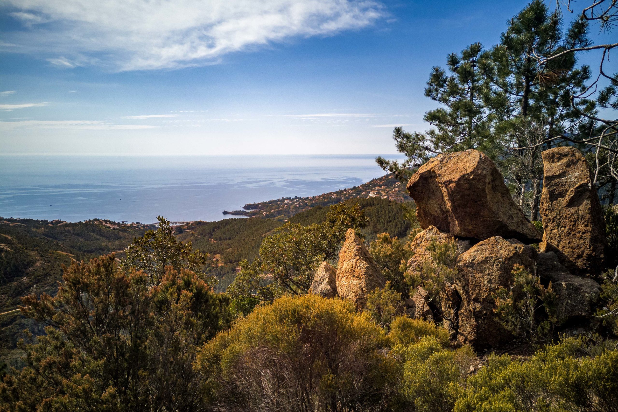 Sentier des mineurs Théoule-sur-Mer randonnée que faire en provence alpes cote d'azur blog voyage